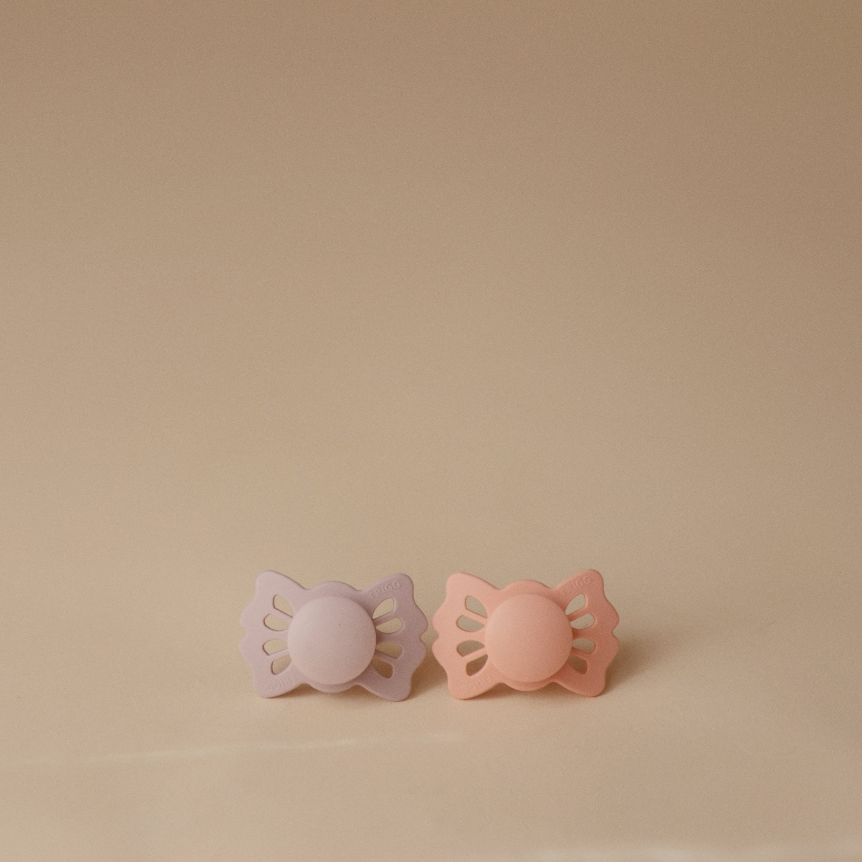 FRIGG Lucky Symmetrical Silicone Pacifier 2-Pack (0-6 Months) {Drop Ship}