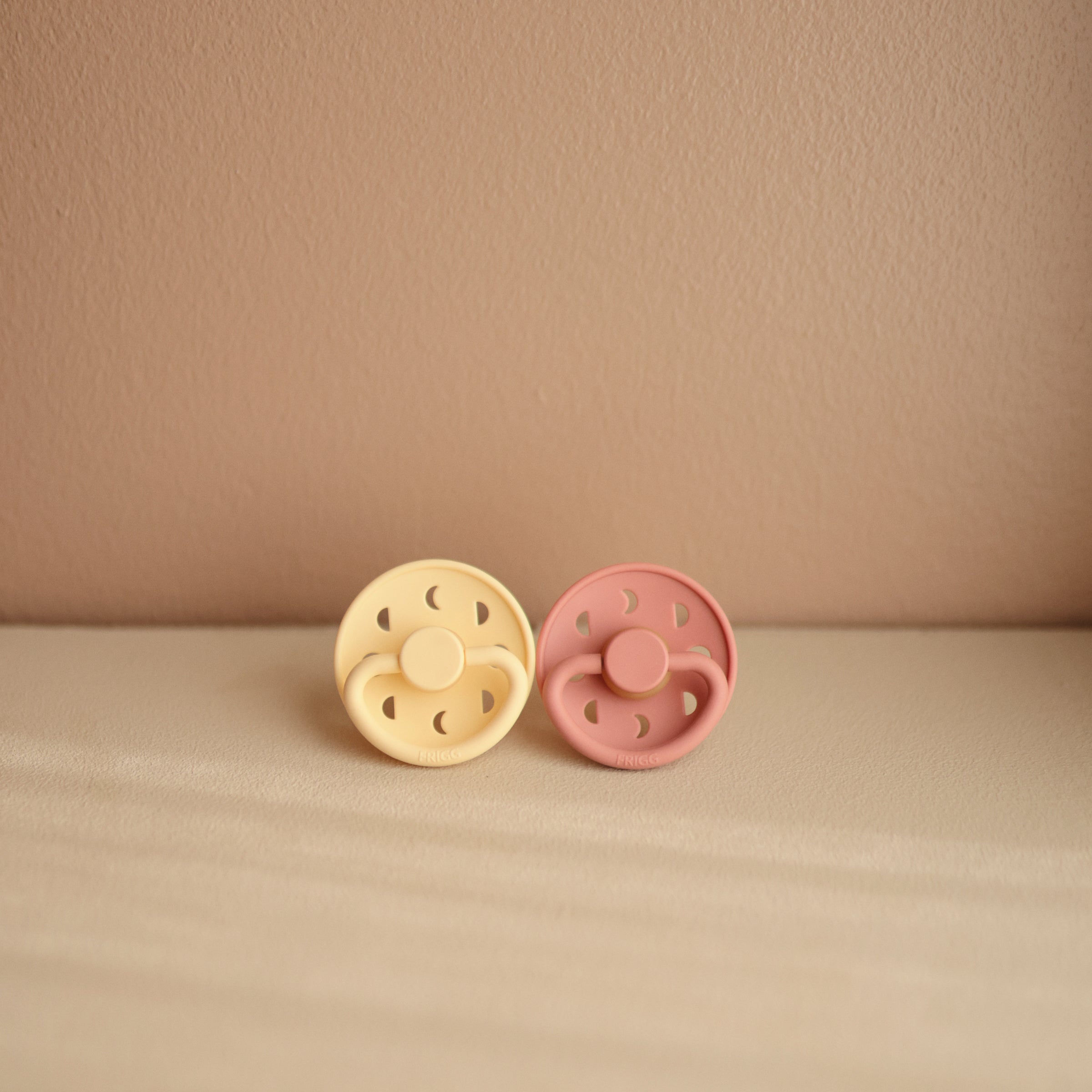 FRIGG Moon Silicone Pacifier 2-Pack {Drop Ship}