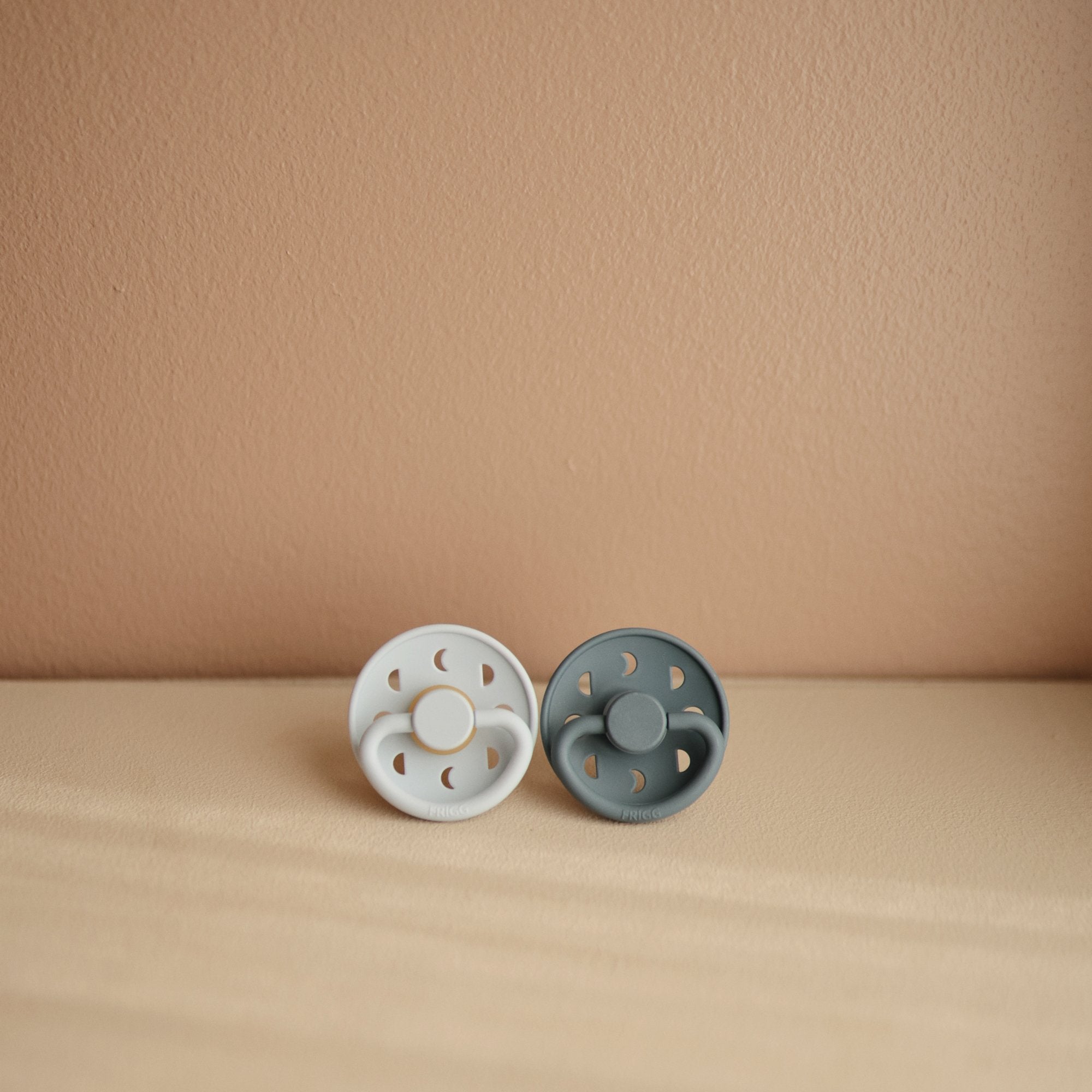 FRIGG Moon Silicone Pacifier 2-Pack {Drop Ship}