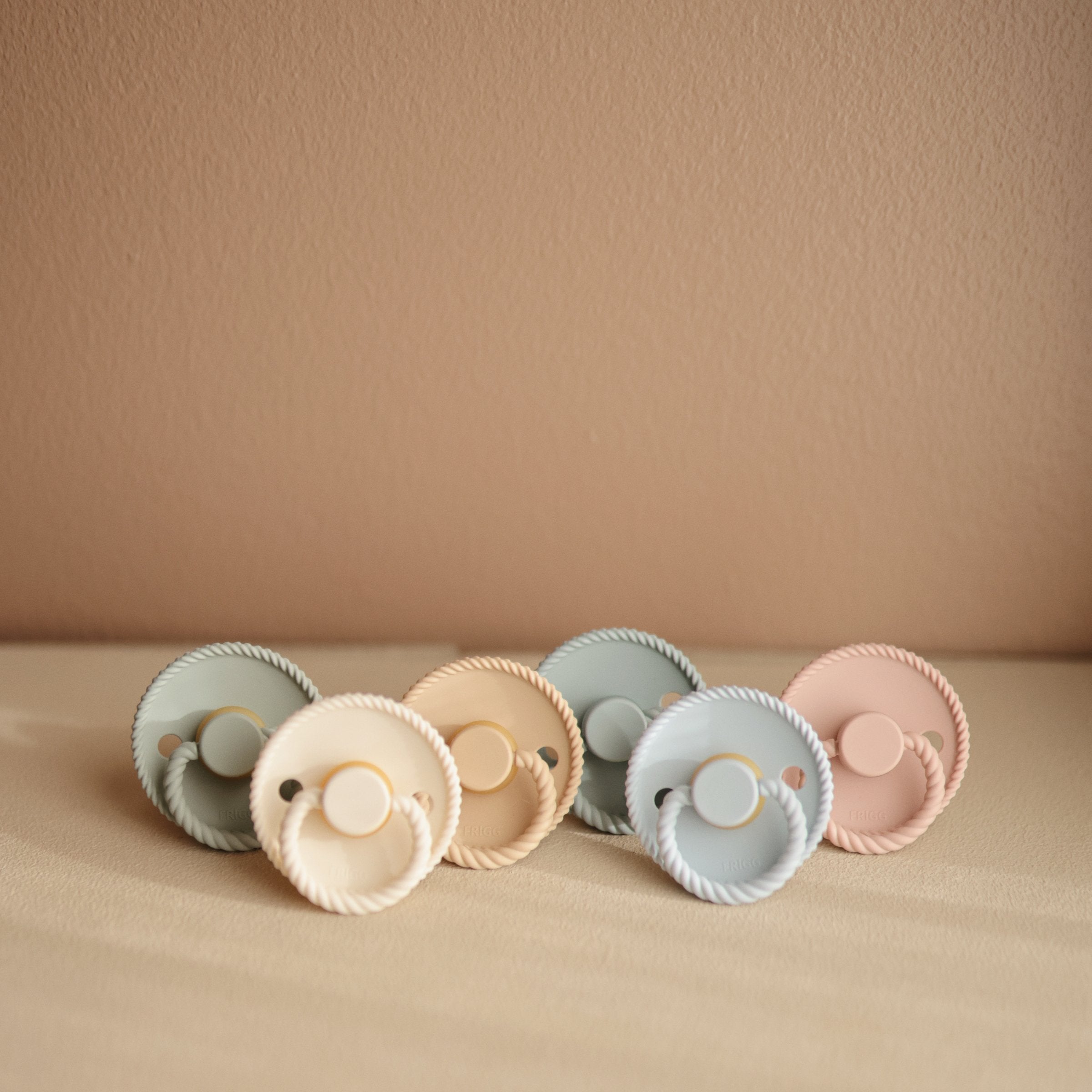 FRIGG Rope Silicone Pacifier 2-Pack {Drop Ship}