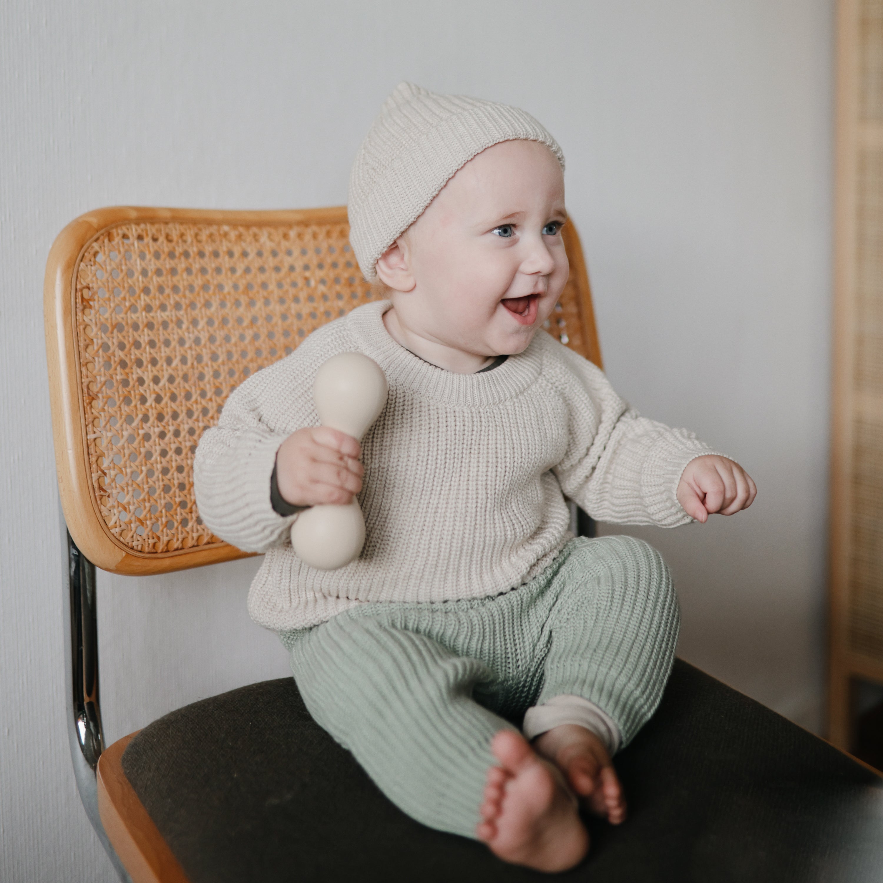Silicone Baby Rattle Toy {Drop Ship}