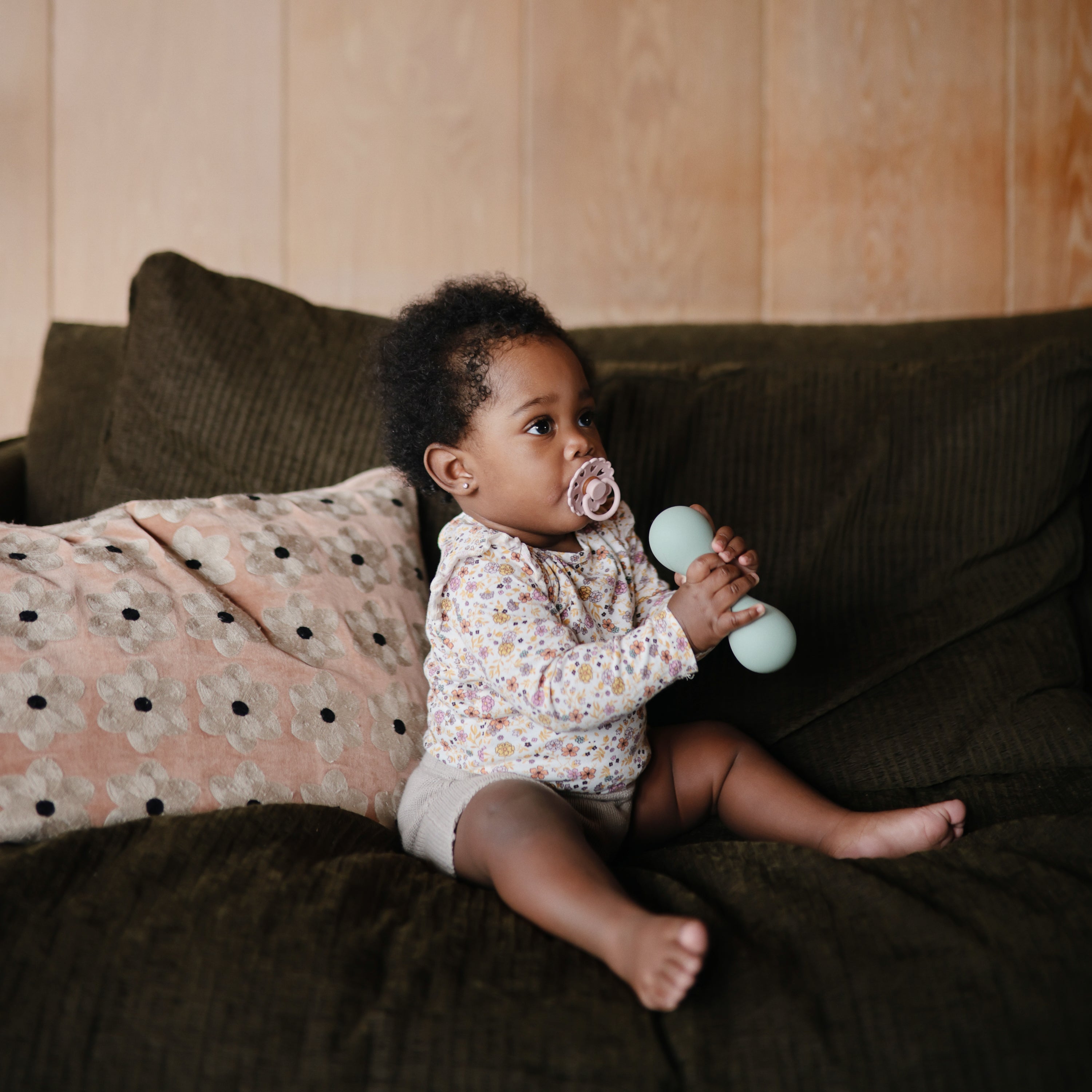 Silicone Baby Rattle Toy {Drop Ship}