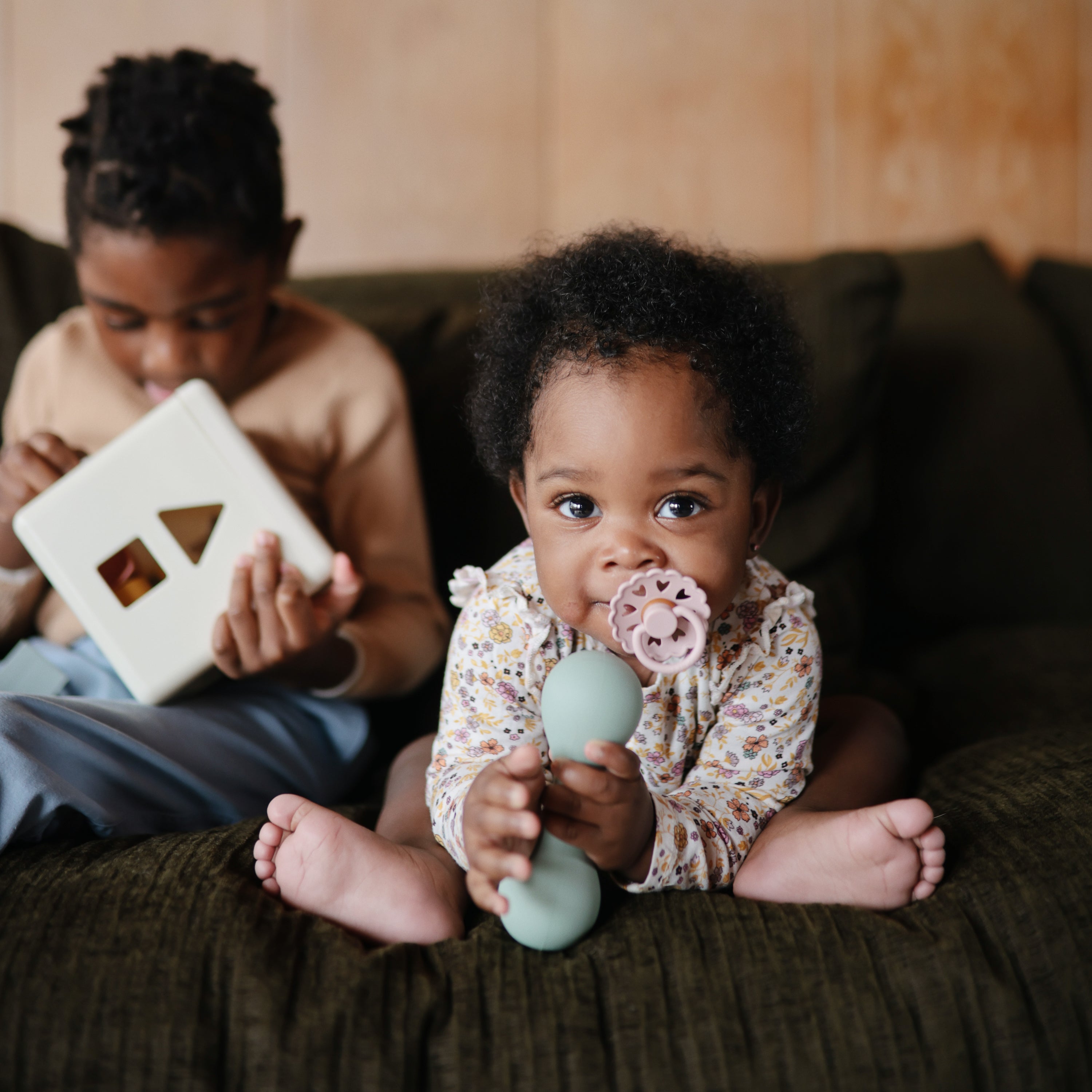 Silicone Baby Rattle Toy {Drop Ship}