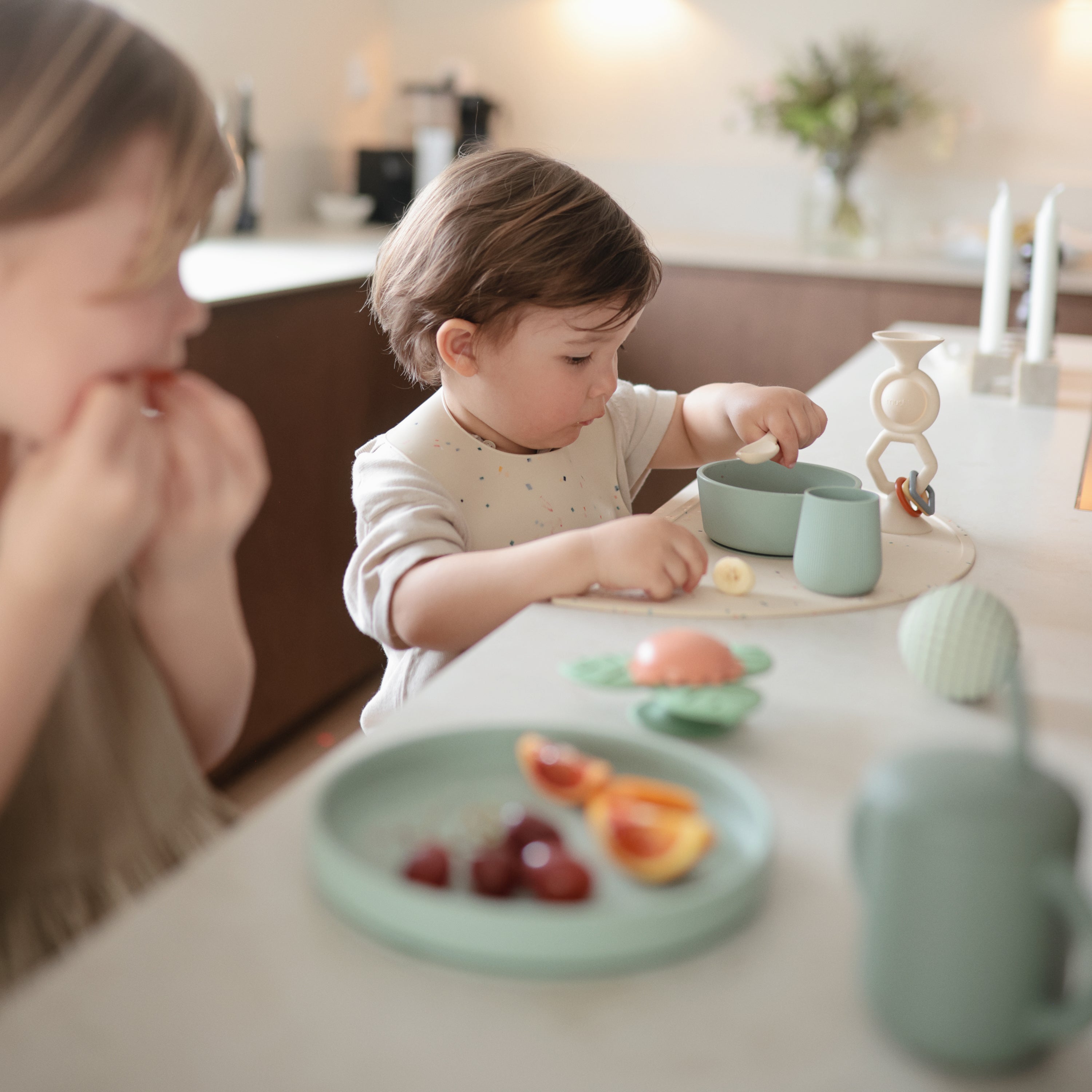 Silicone Toddler Starter Spoons {Drop Ship}