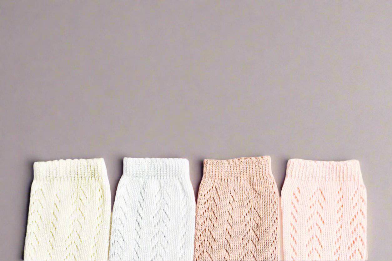 LLB Crochet Knee High Socks (2 pairs in each pack) {DROP SHIP}