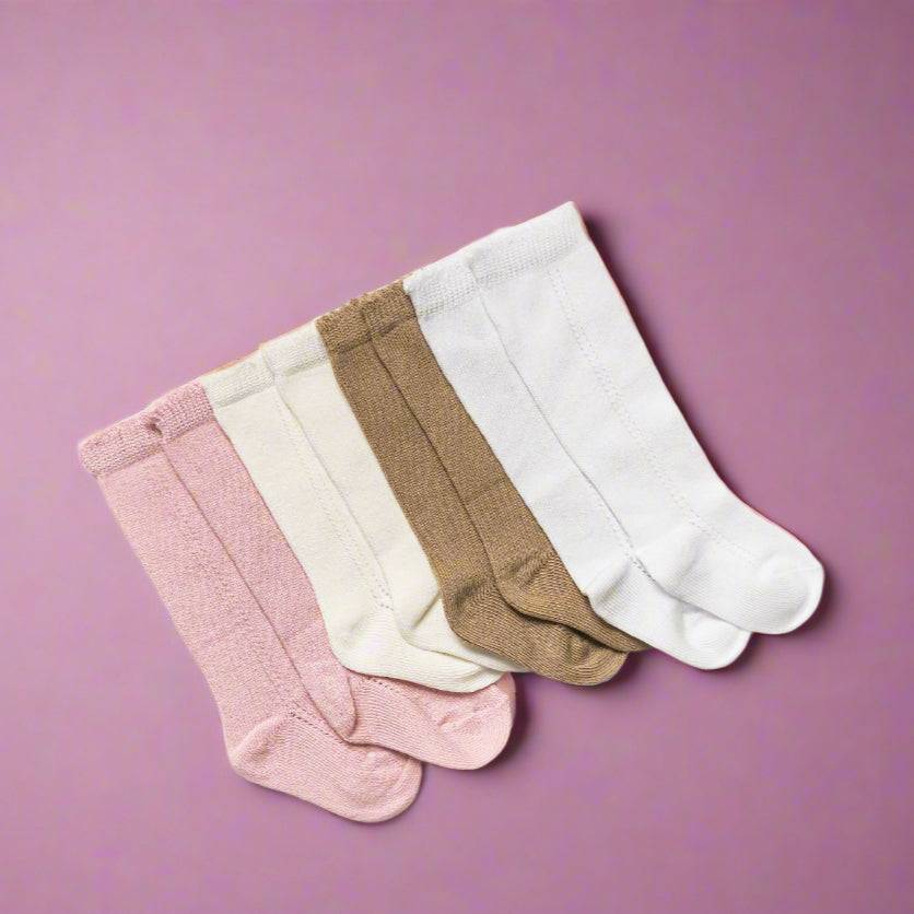 LLB Eyelet Knee High Socks {DROP SHIP}
