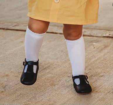 LLB Eyelet Knee High Socks {DROP SHIP}