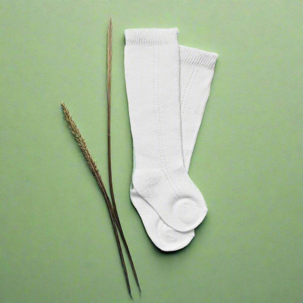 LLB Eyelet Knee High Socks {DROP SHIP}