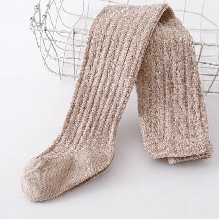Little Love Bug Cable Knit Tights {DROP SHIP}