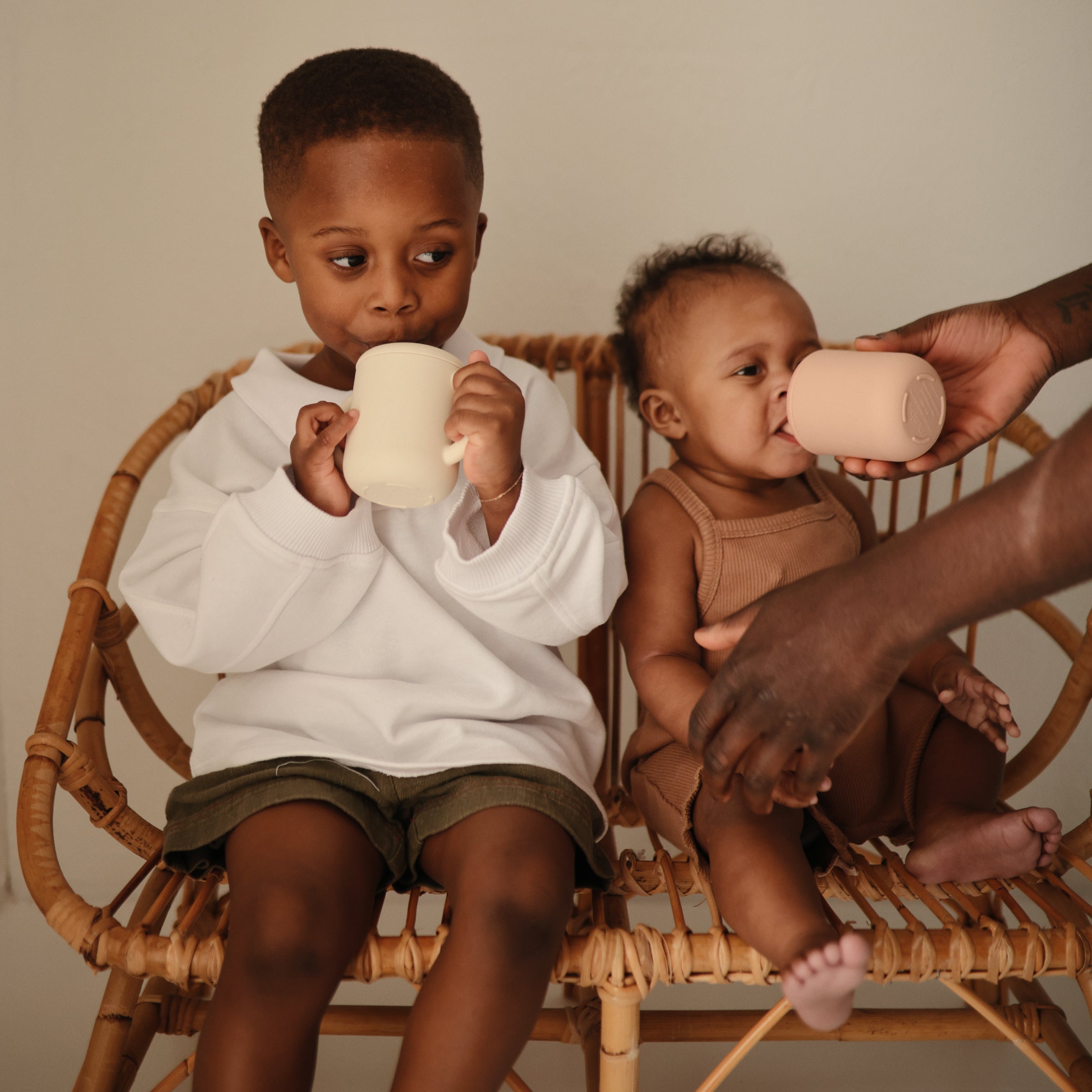 Silicone Training Cup + Straw {Drop Ship}