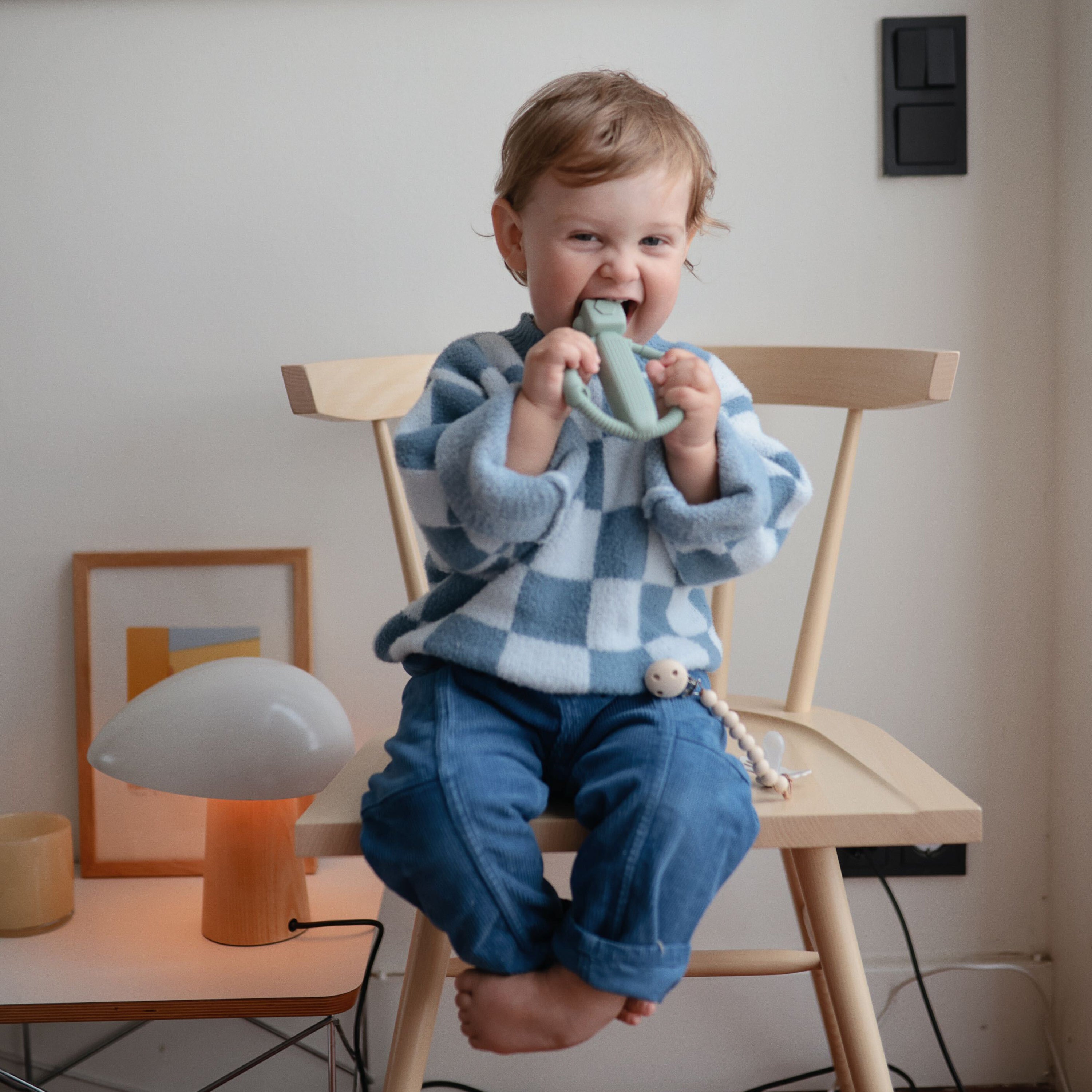 Robot Rattle Teether {Drop Ship}