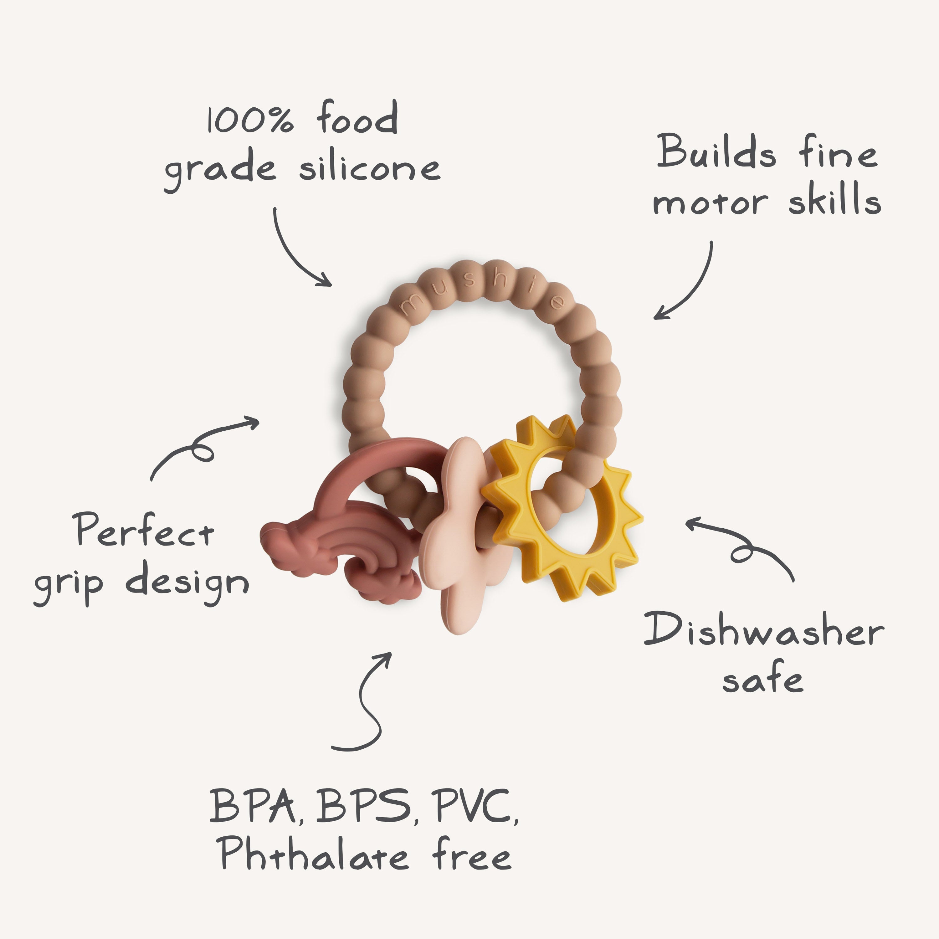 Nature Teething Ring {Drop Ship}