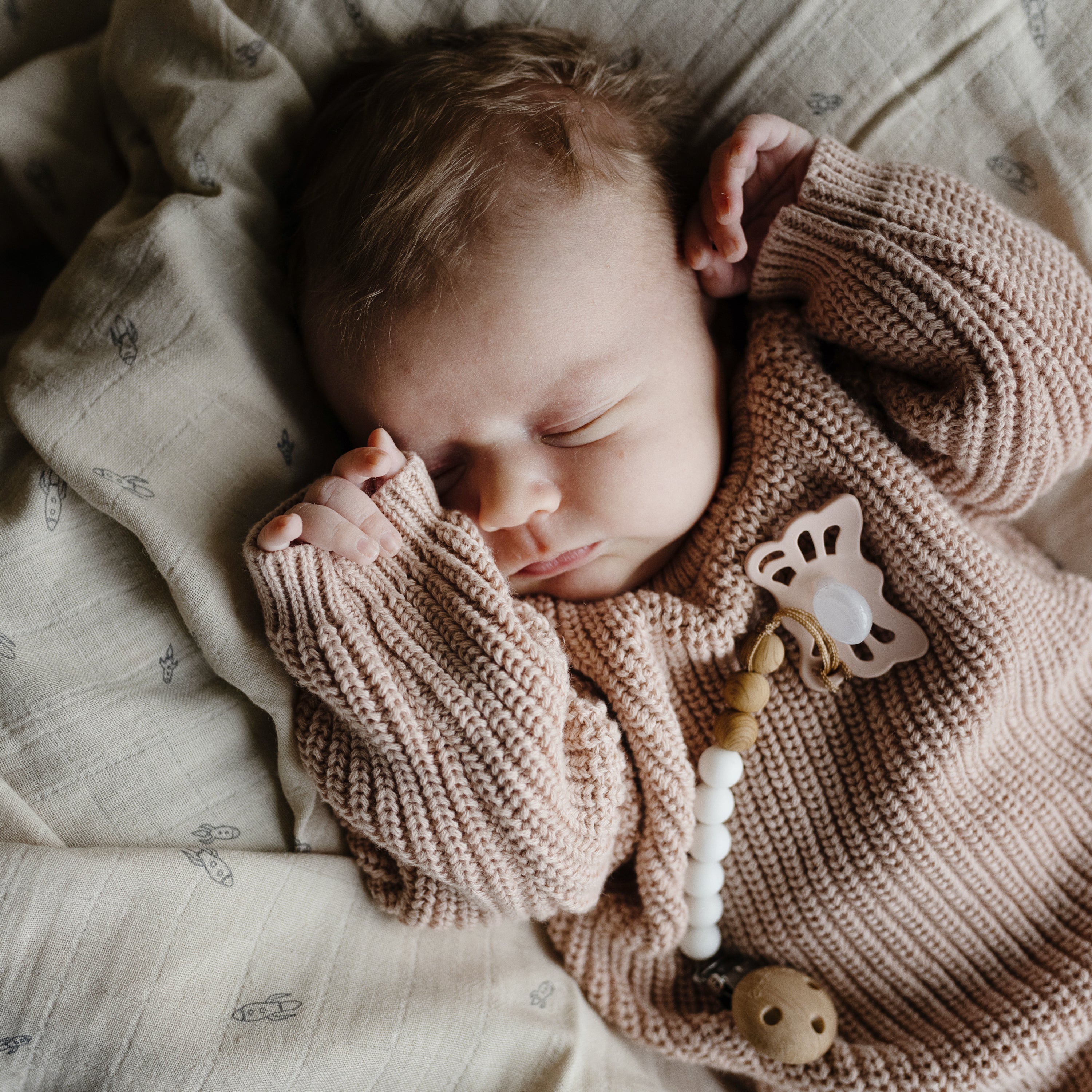 FRIGG Butterfly Anatomical Silicone Pacifier 2-Pack (0-6 Months) {Drop Ship}