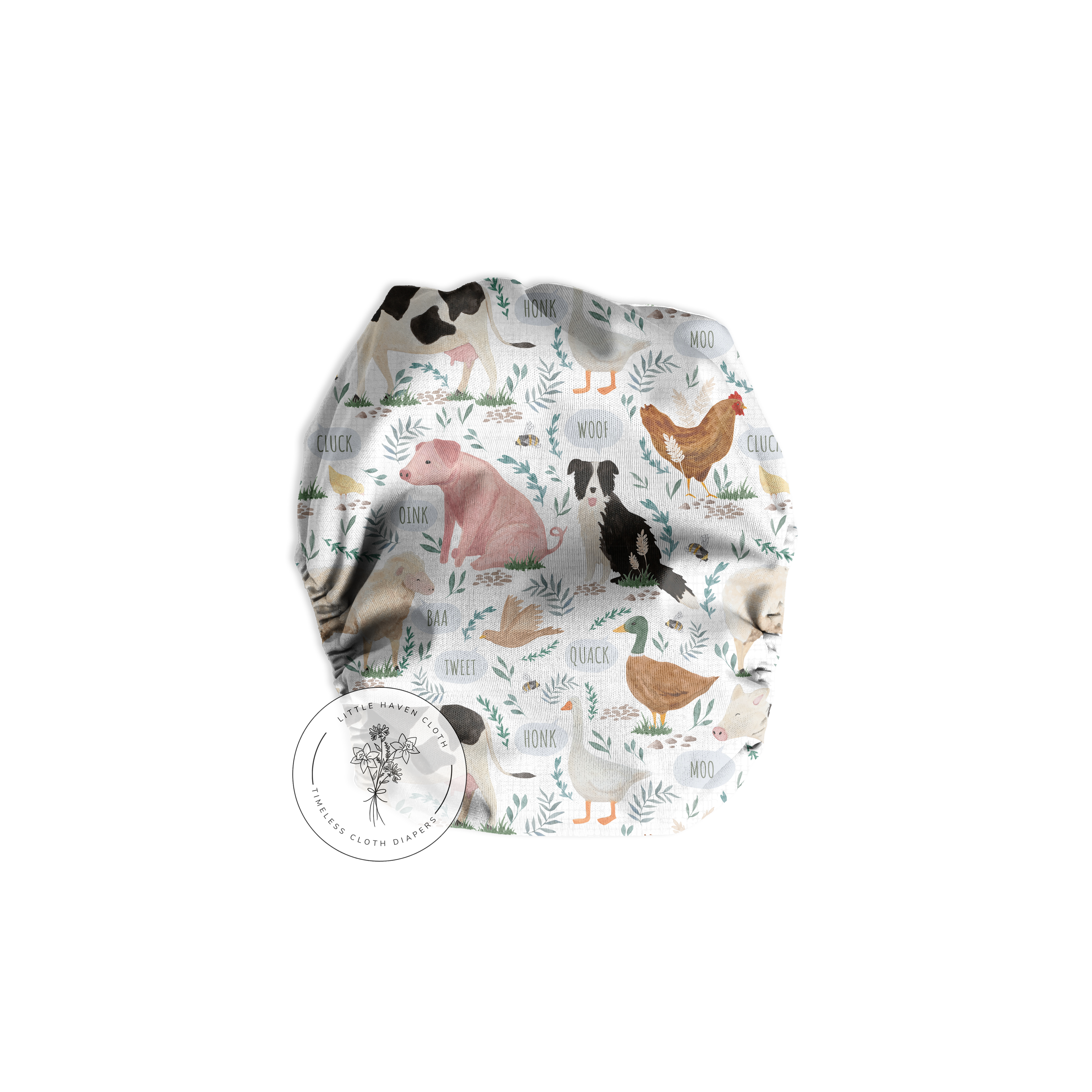 E-I-E-I-O - (AIO NEWBORN POCKET DIAPER) - PRESALE