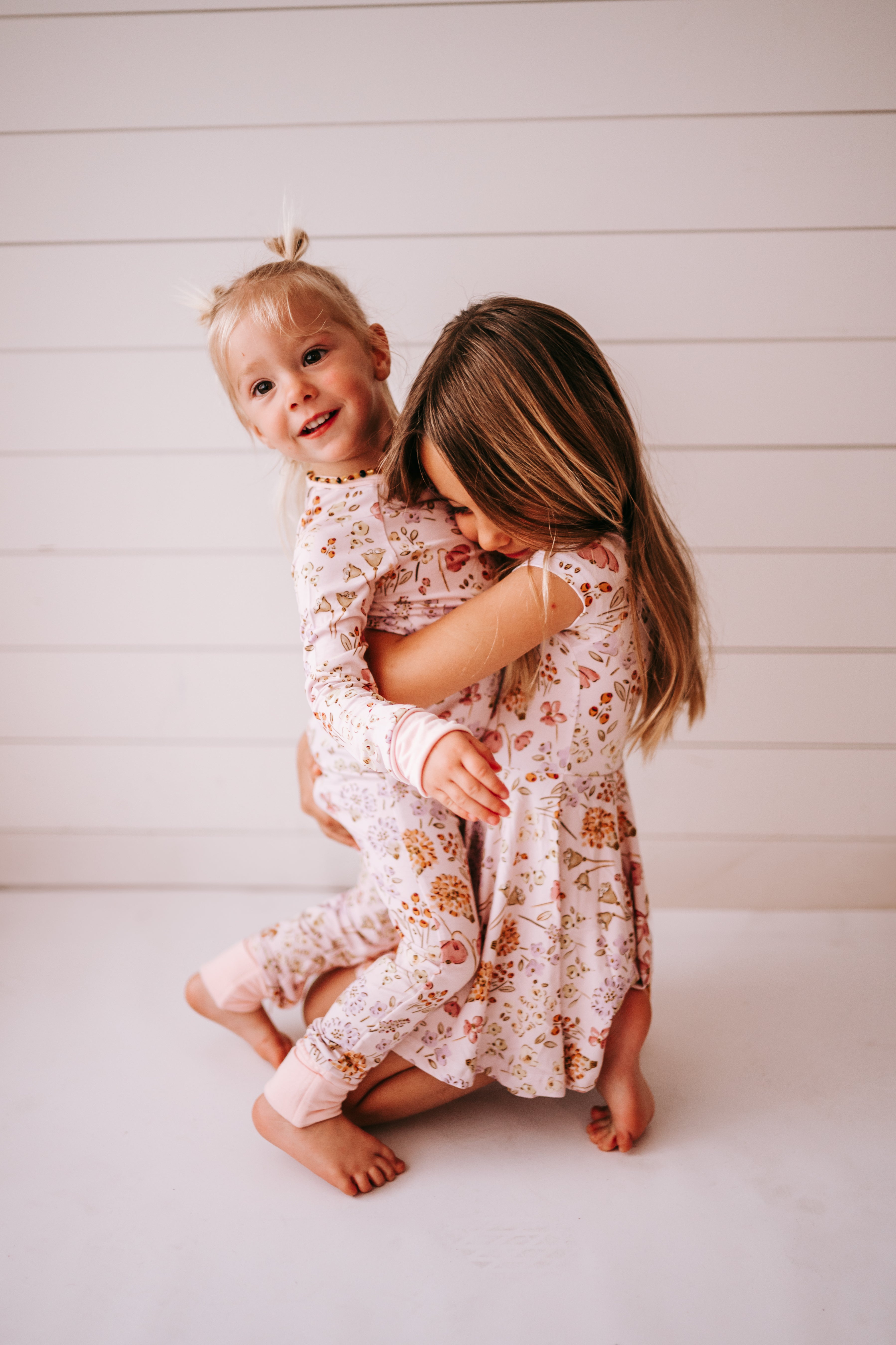 Rosé Reverie (Short Sleeve Skater Dress)