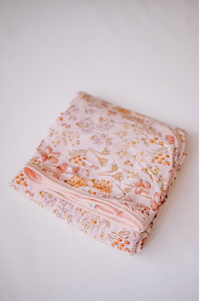 Rosé Reverie - (Triple Snug Blanket)