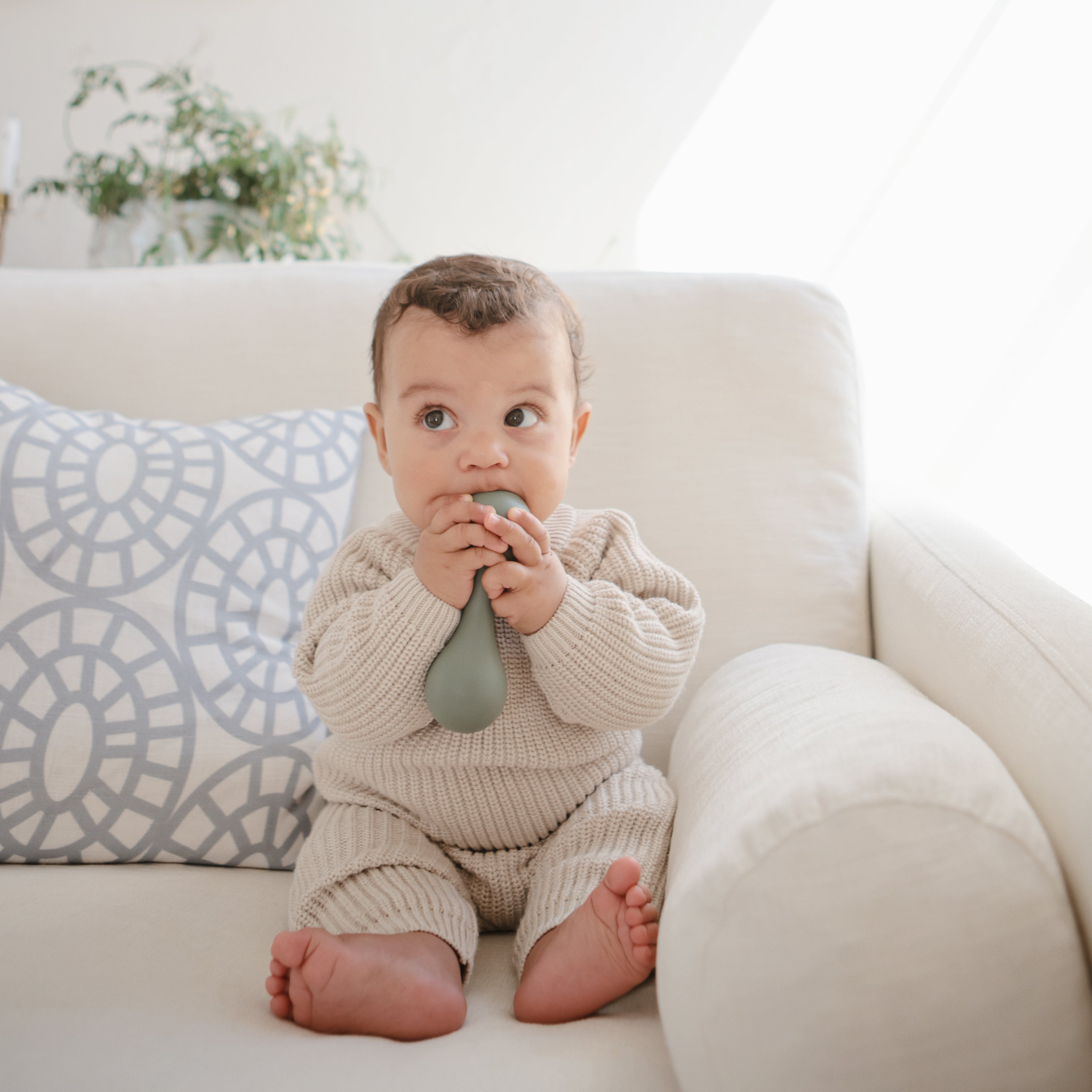 Silicone Baby Rattle Toy {Drop Ship}
