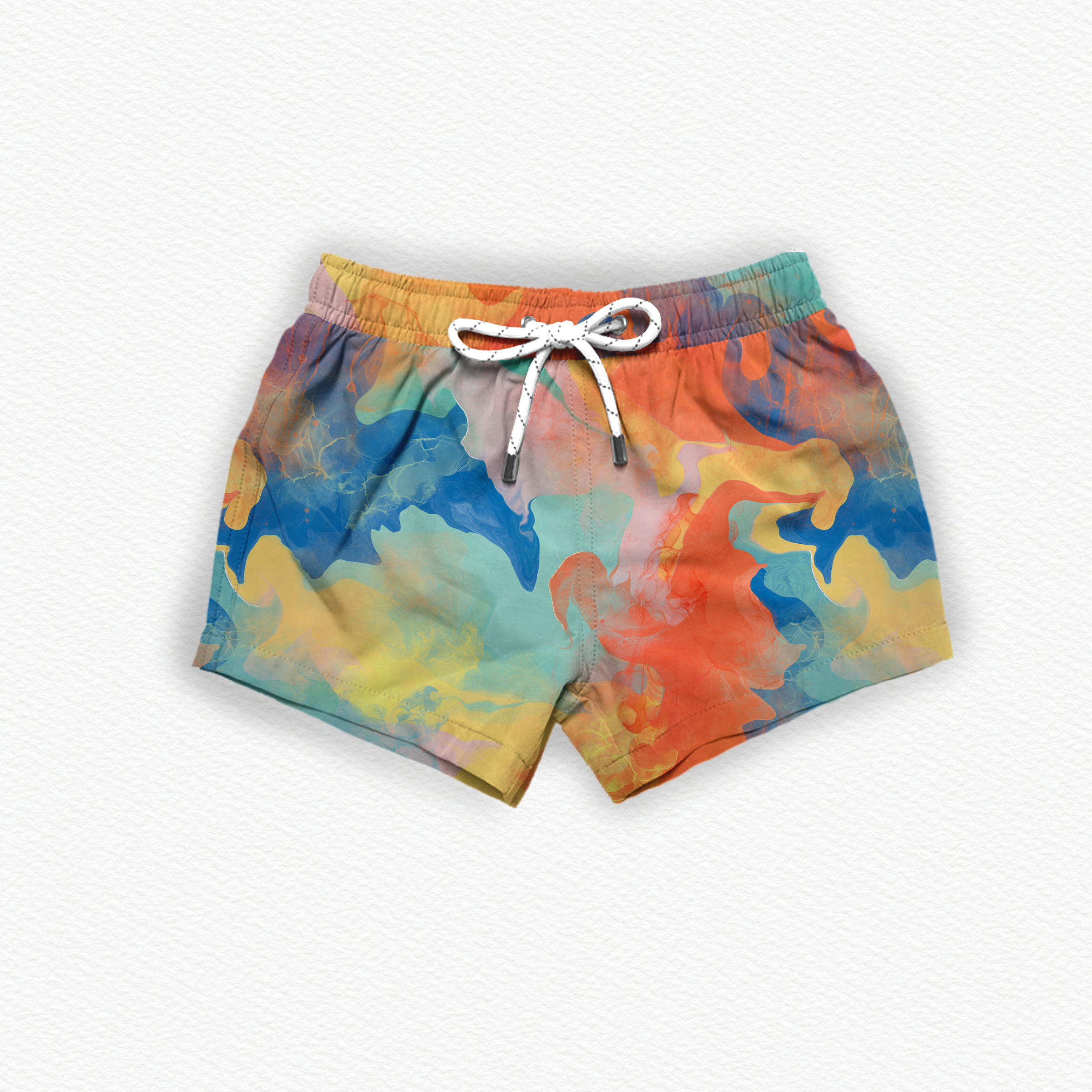 Sherbet Sunset - (SWIM SHORTS) - FINAL FEW