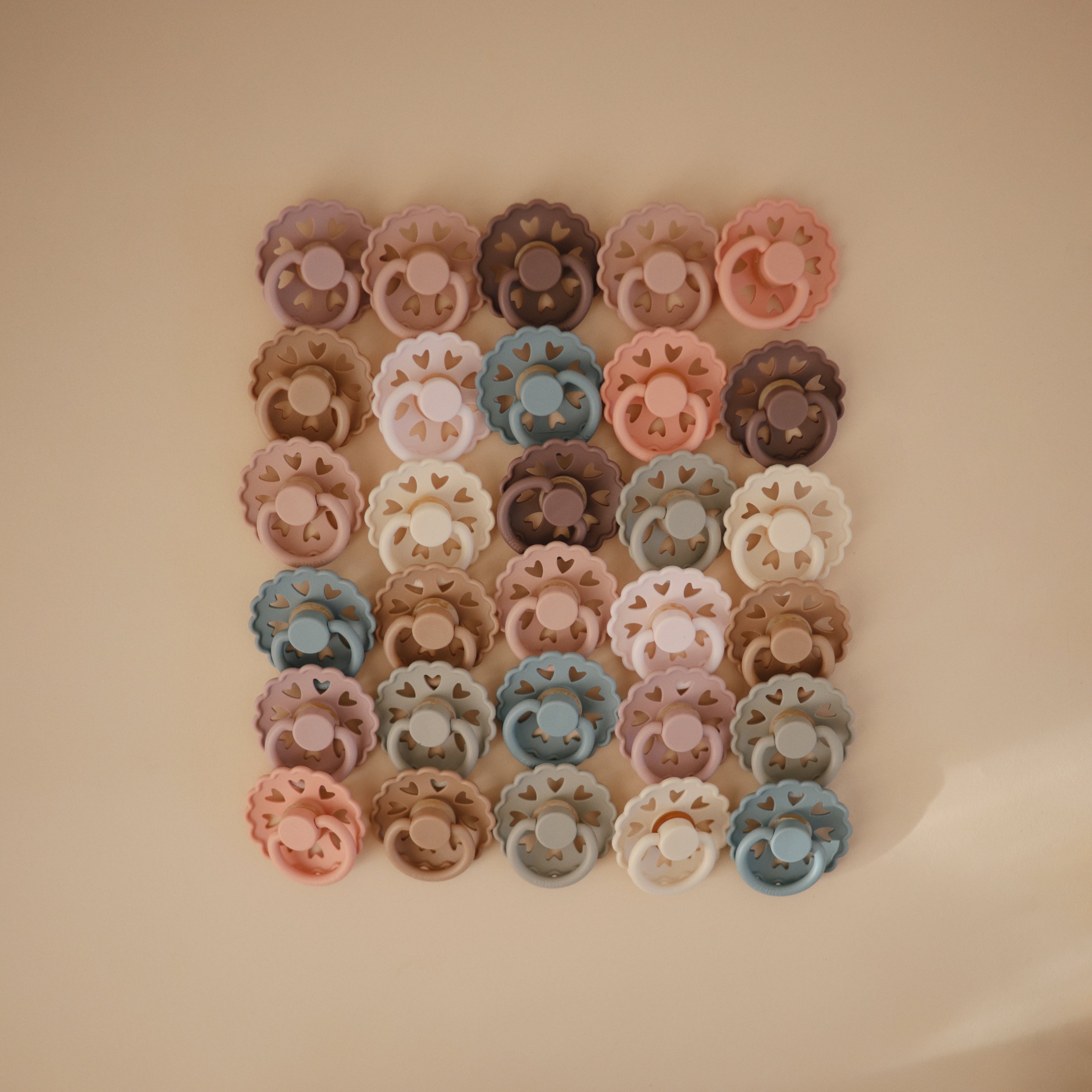 FRIGG Andersen Fairytale Natural Rubber Pacifier 2-Pack {Drop Ship}