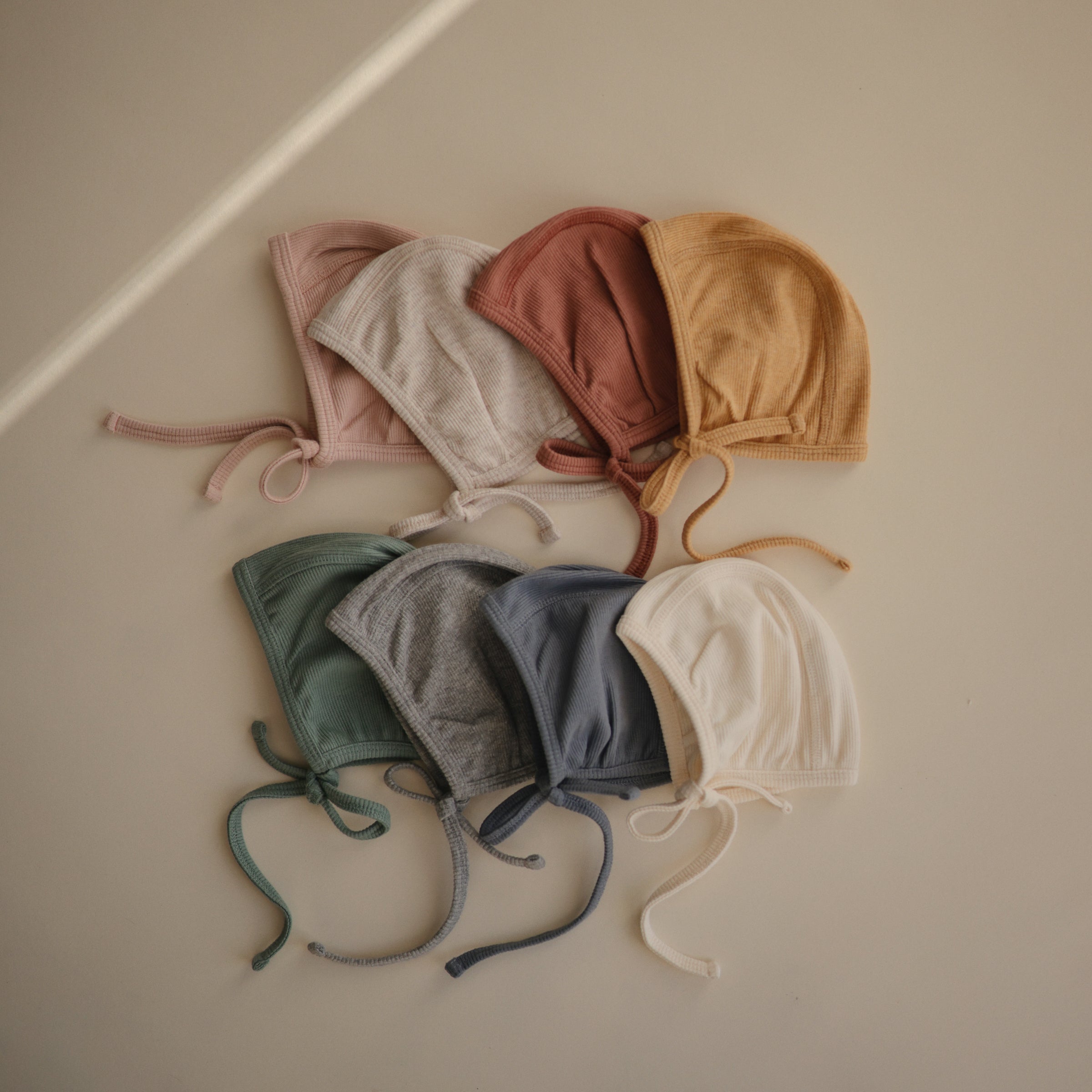 Ribbed Baby Bonnet {Drop Ship}