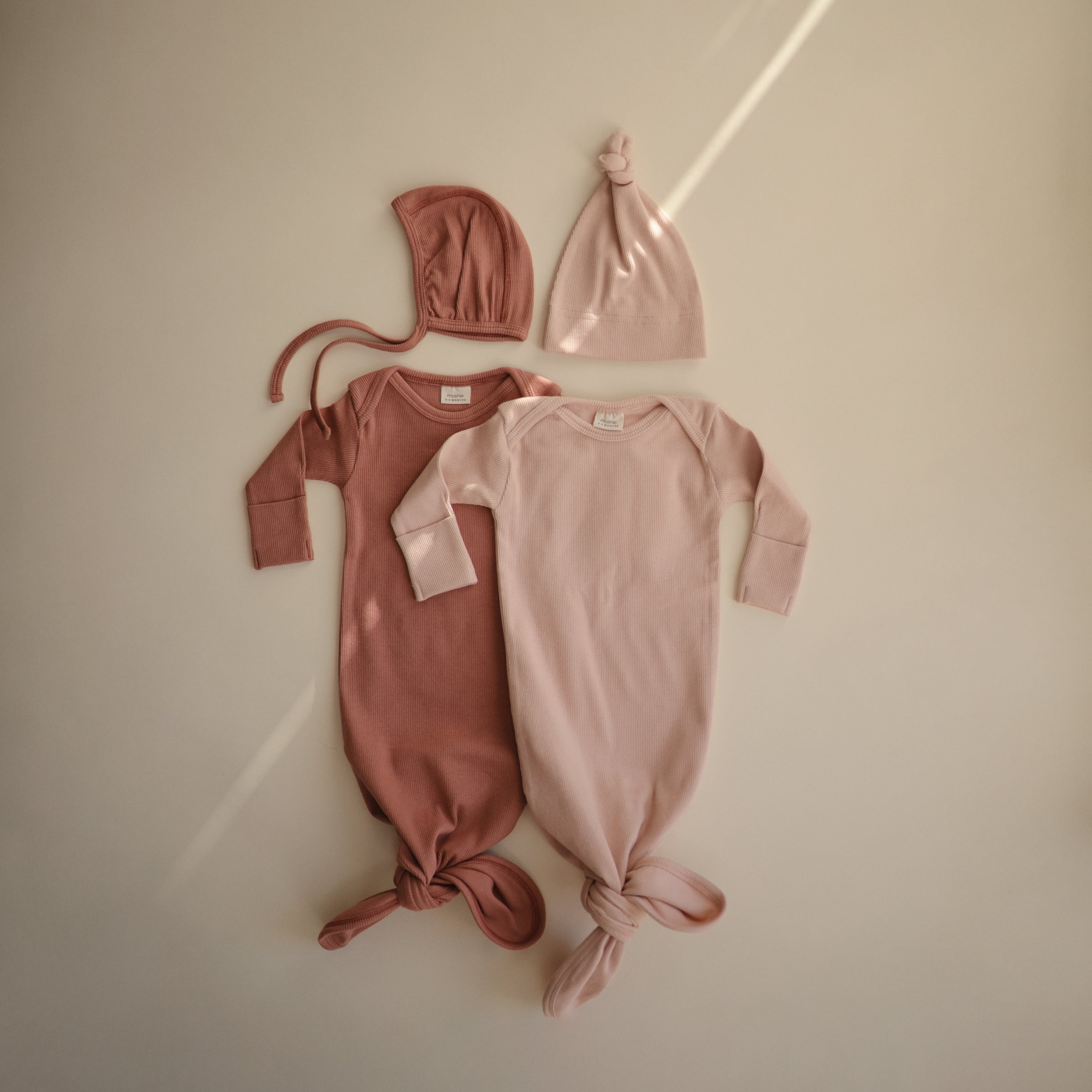 Ribbed Baby Bonnet {Drop Ship}