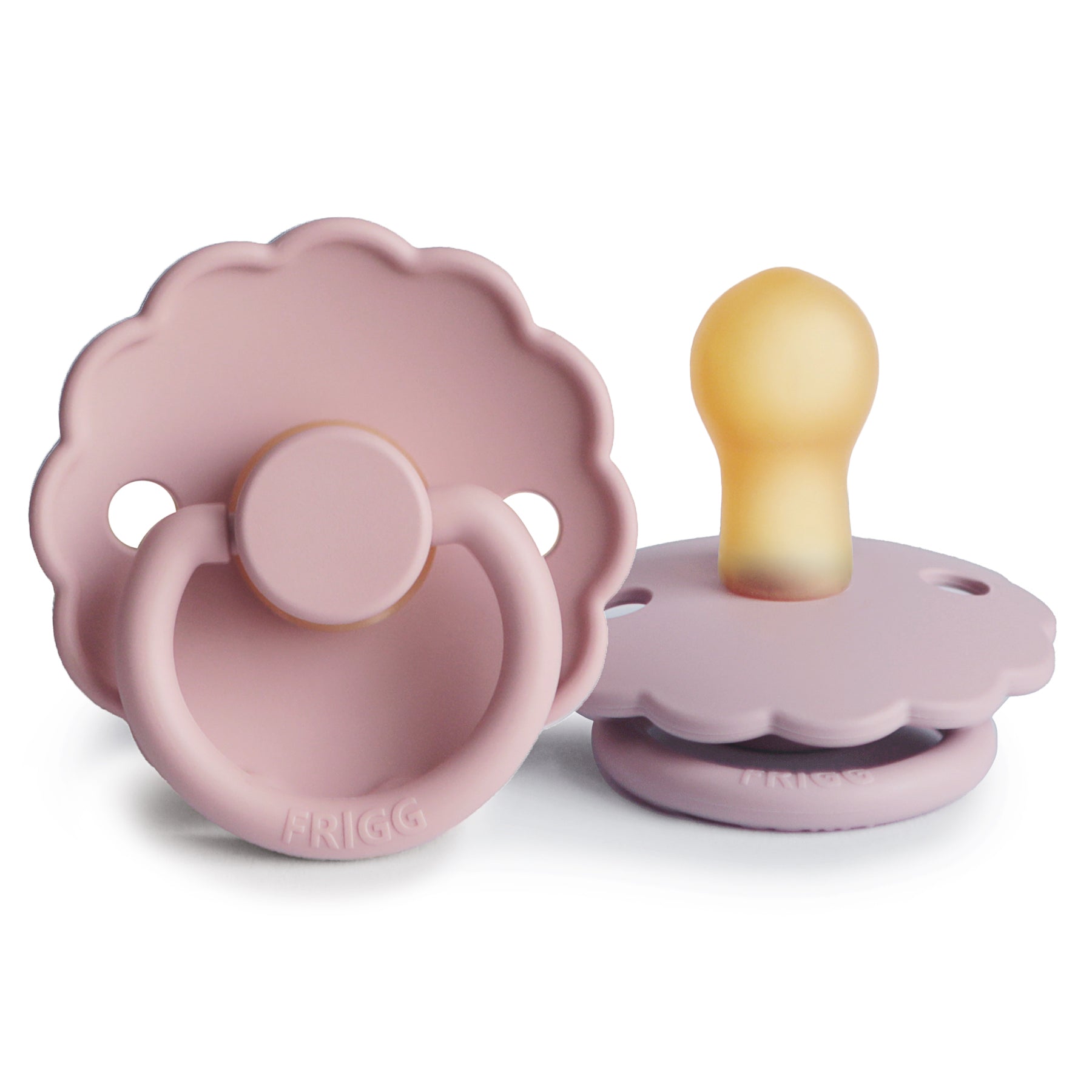 FRIGG Daisy Natural Rubber Pacifier 2-Pack {Drop Ship}