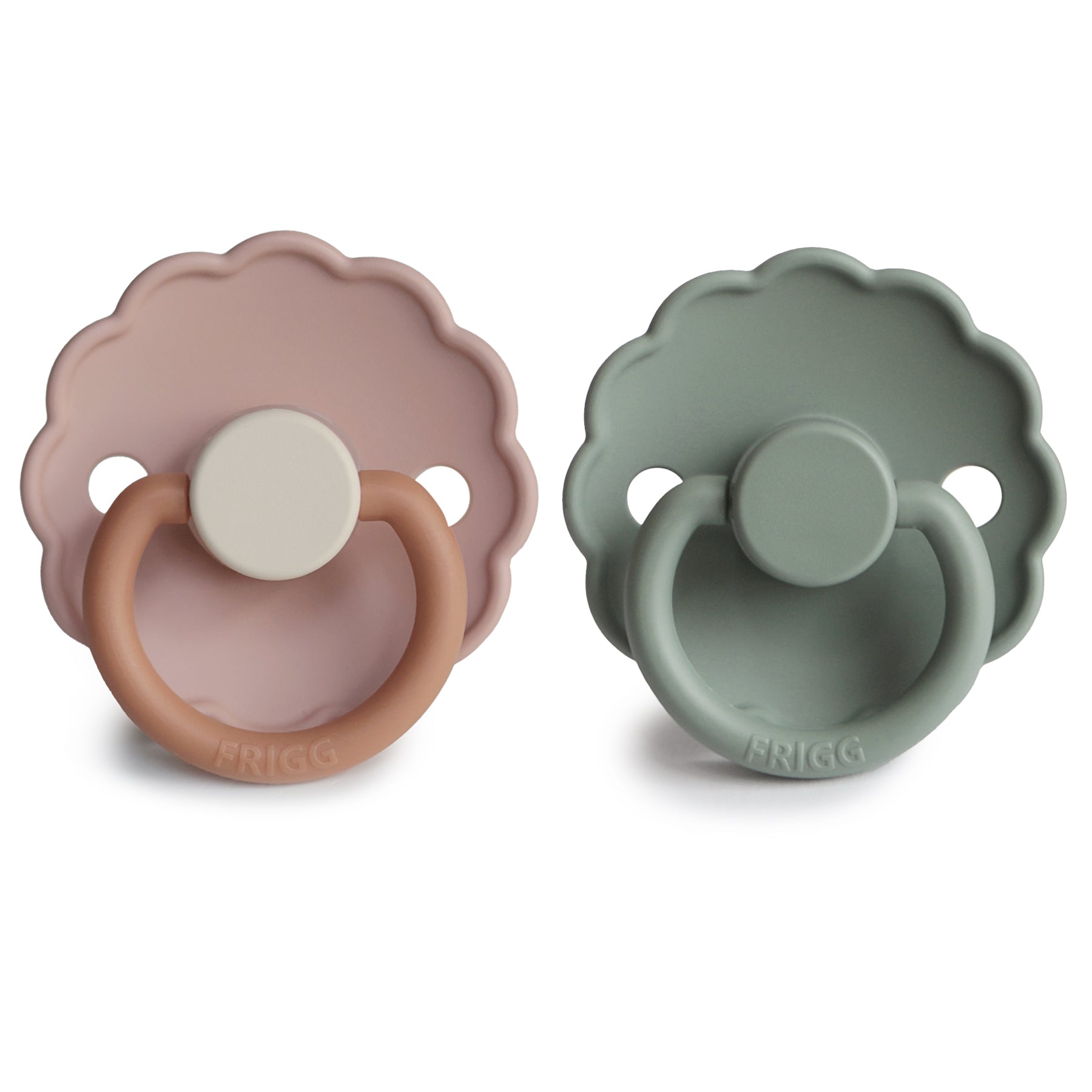 FRIGG Daisy Silicone Pacifier 2-Pack {Drop Ship}