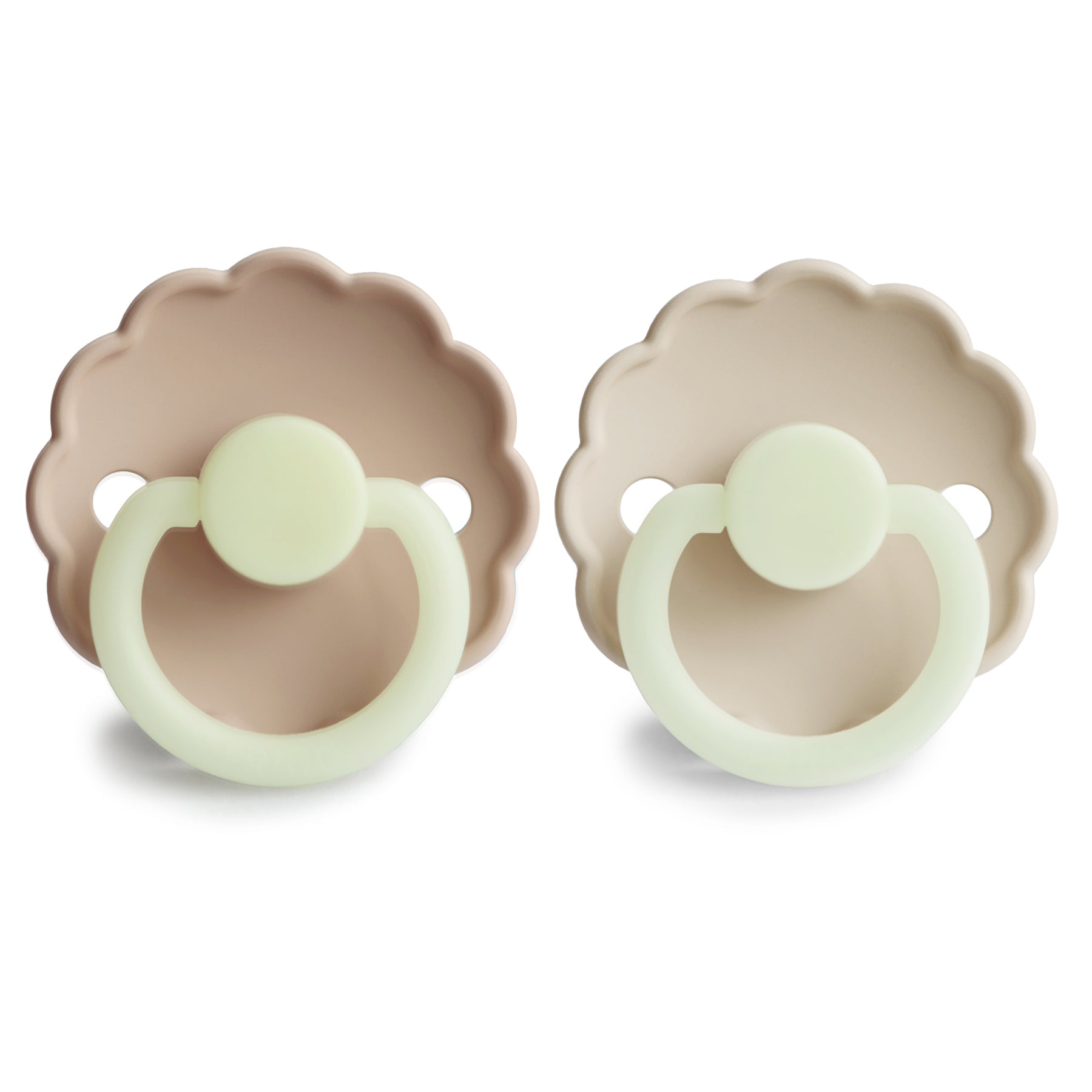 FRIGG Daisy Night Silicone Pacifier 2-Pack {Drop Ship}
