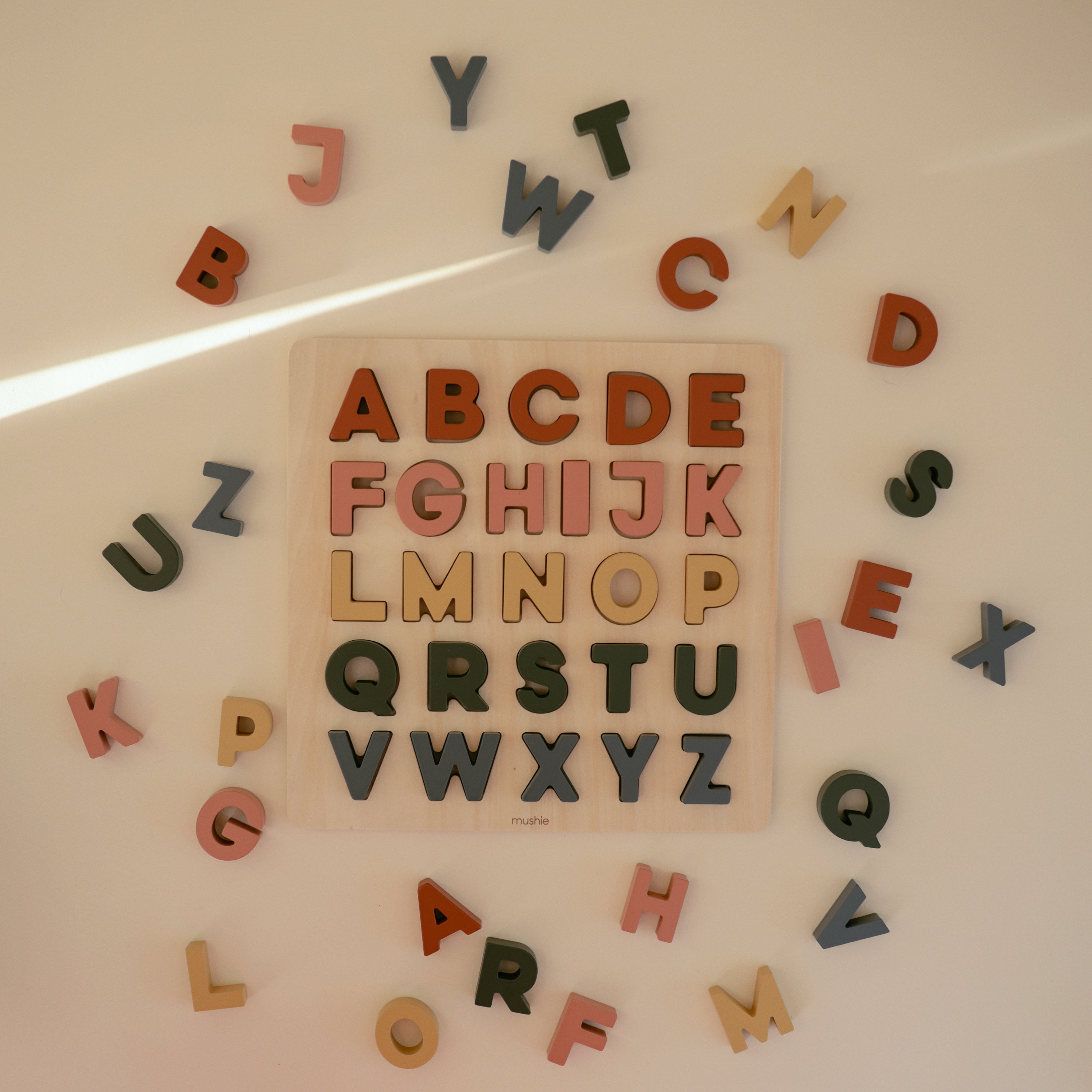 Wooden Alphabet Puzzle {Drop Ship}