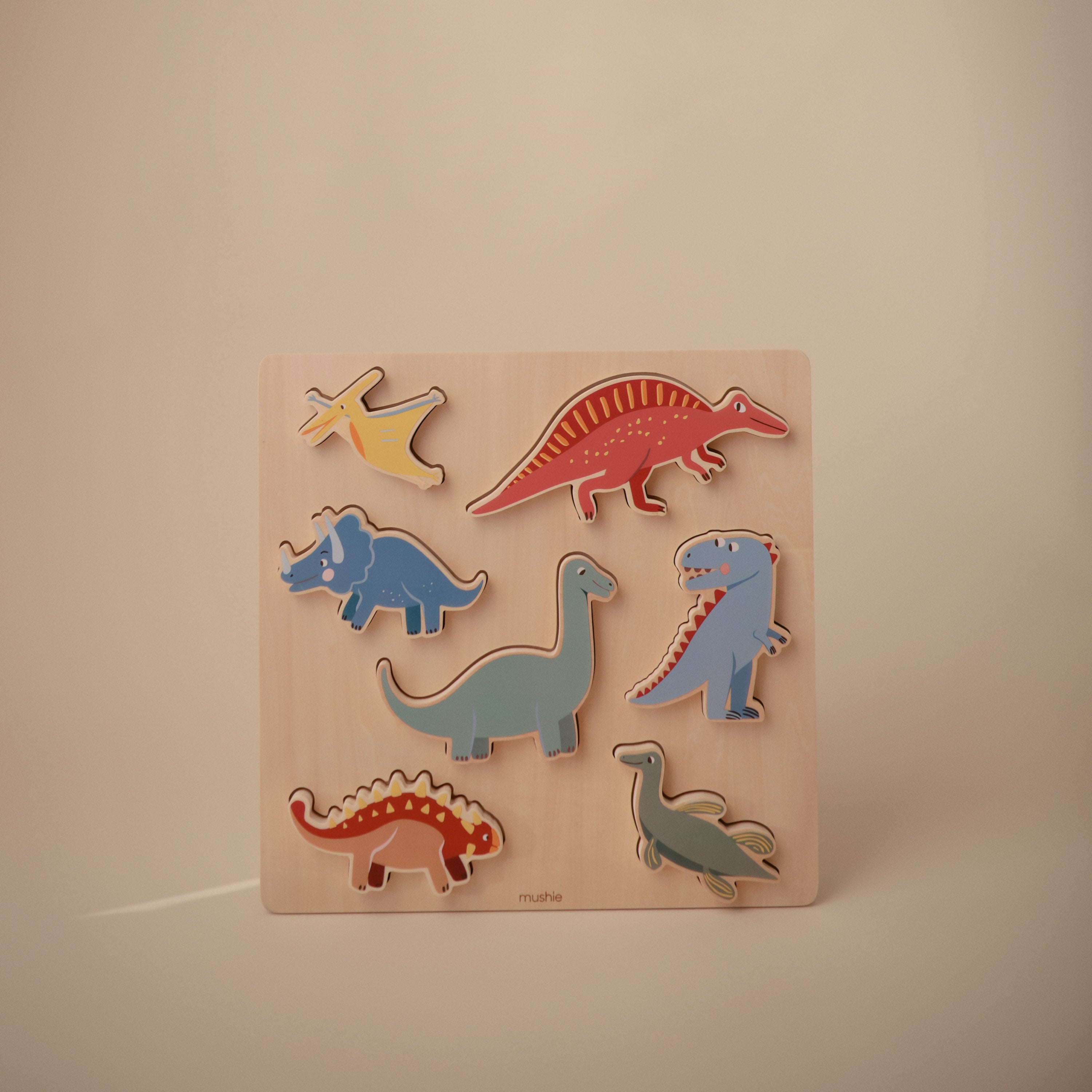 Wooden Dino Puzzle {Drop Ship}