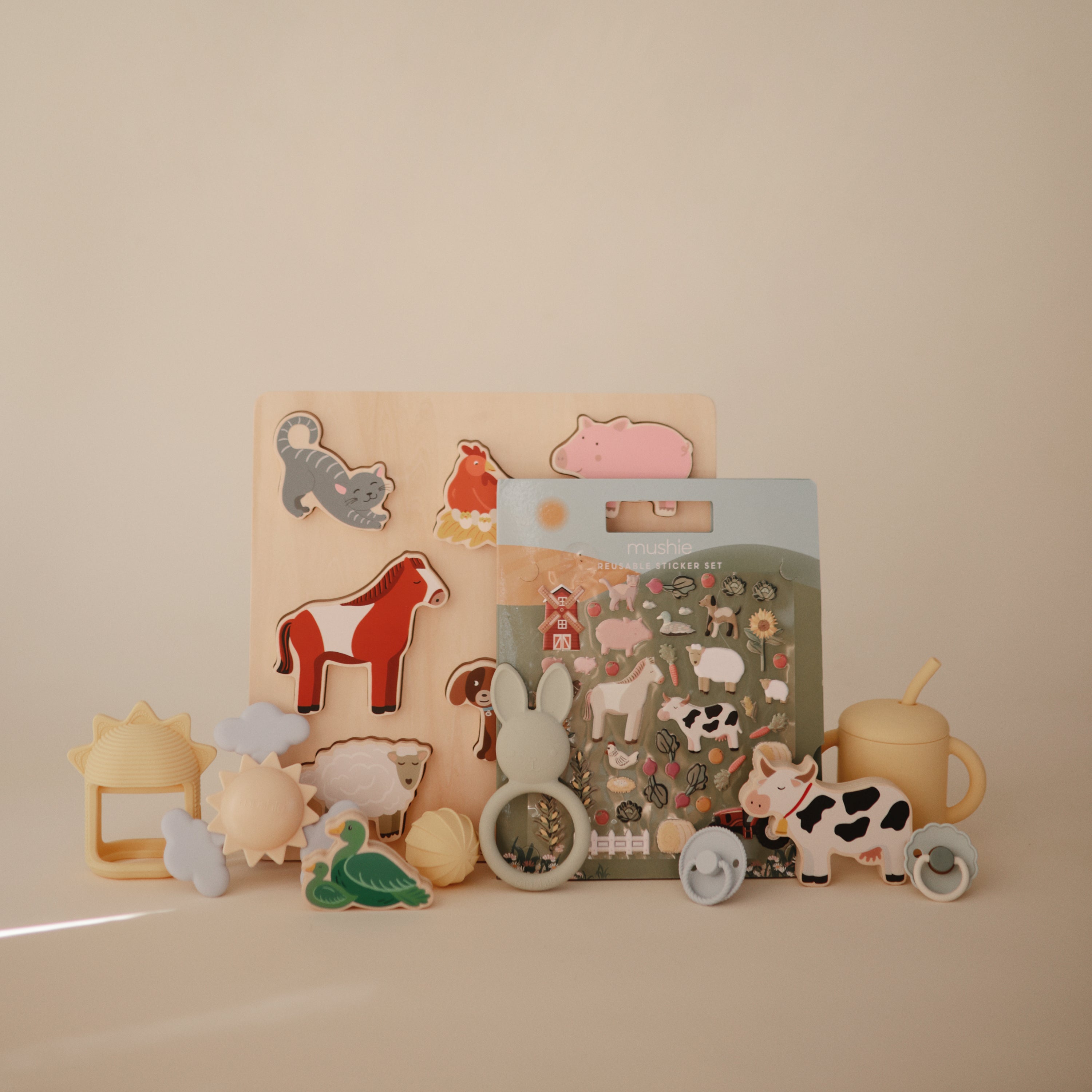 Wooden Farm Puzzle {Drop Ship}