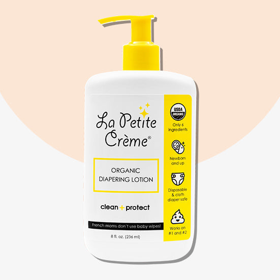 Organic French Diapering Liniment Lotion - Pump Bottle - 8 oz {Drop Ship}