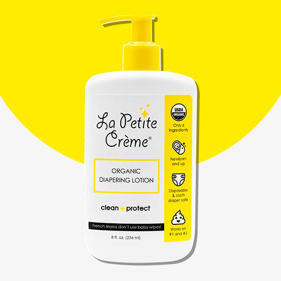 Organic French Diapering Liniment Lotion - Pump Bottle - 8 oz {Drop Ship}