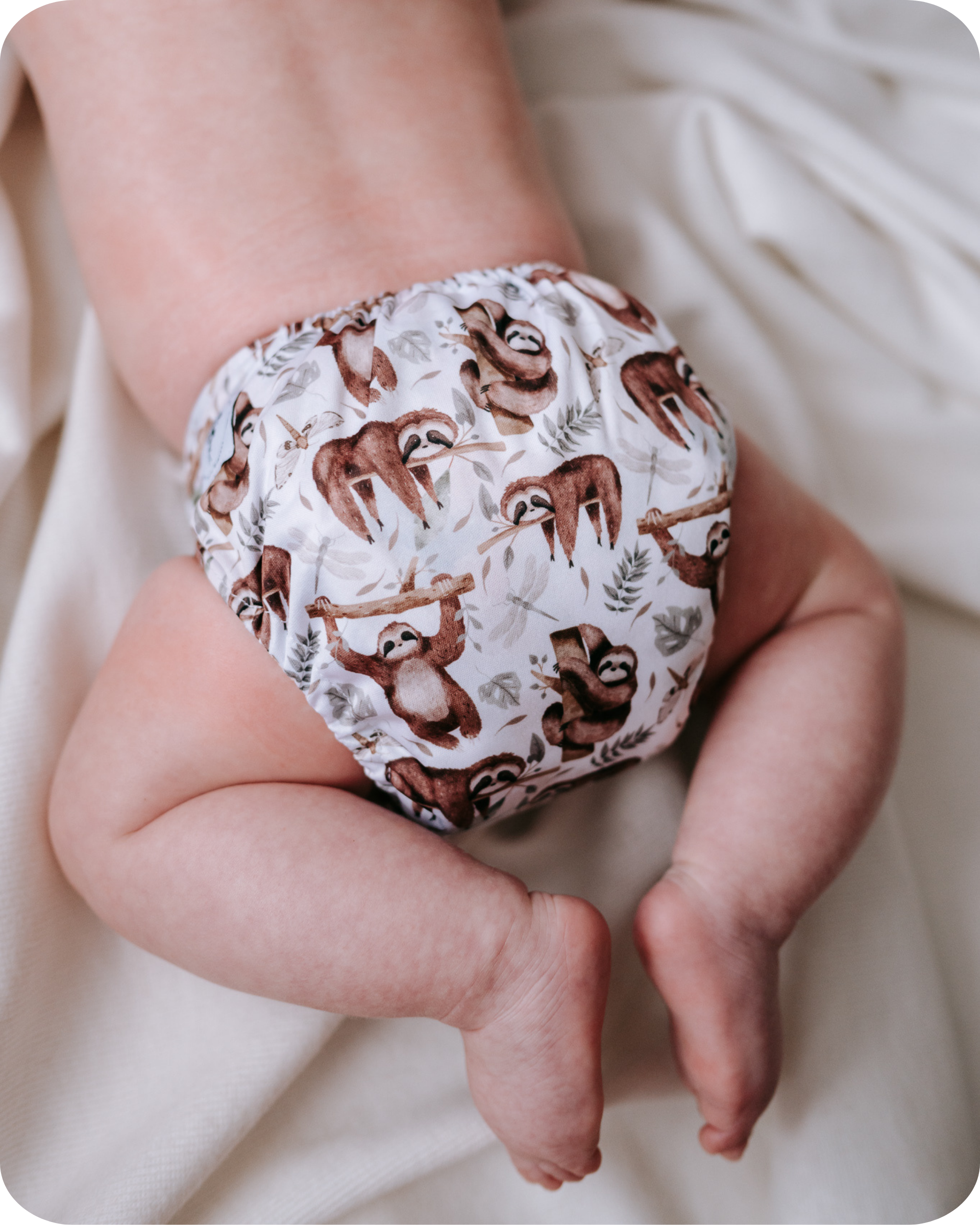 Treetop Snooze - (AIO NEWBORN POCKET DIAPER)