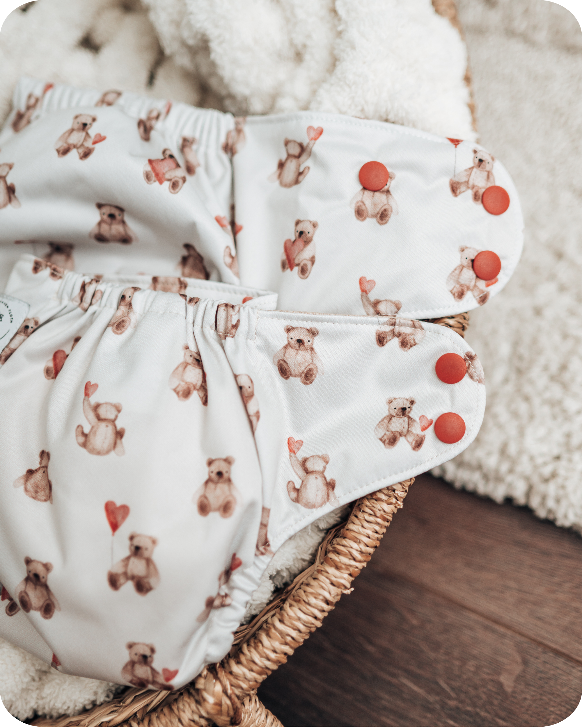 Bear Hugs - (POCKET DIAPER)