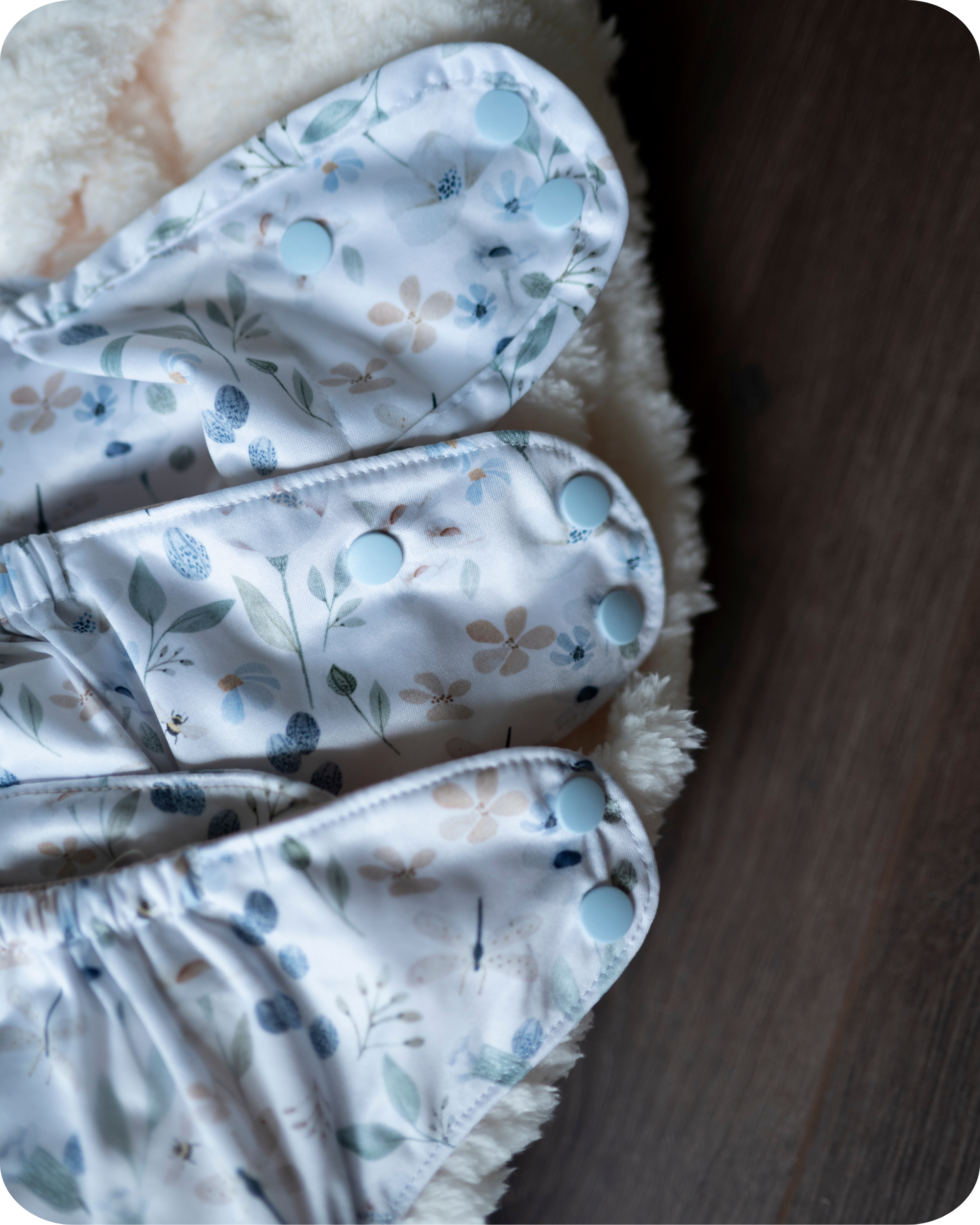 Zander's Garden - (AIO NEWBORN POCKET DIAPER)
