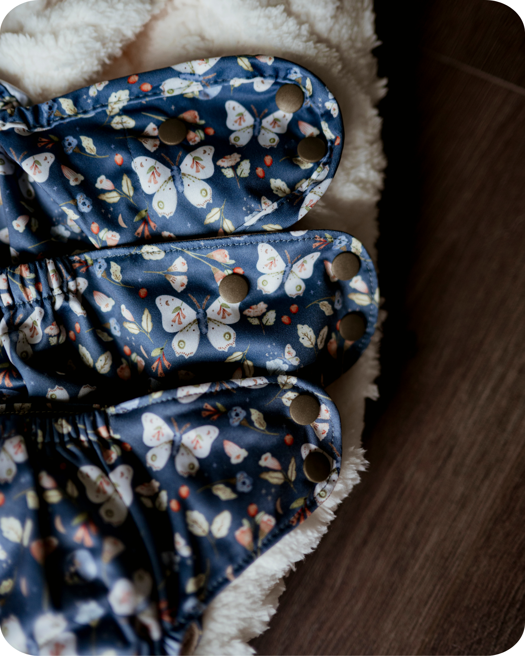 Lunar Garden - (AIO NEWBORN POCKET DIAPER)