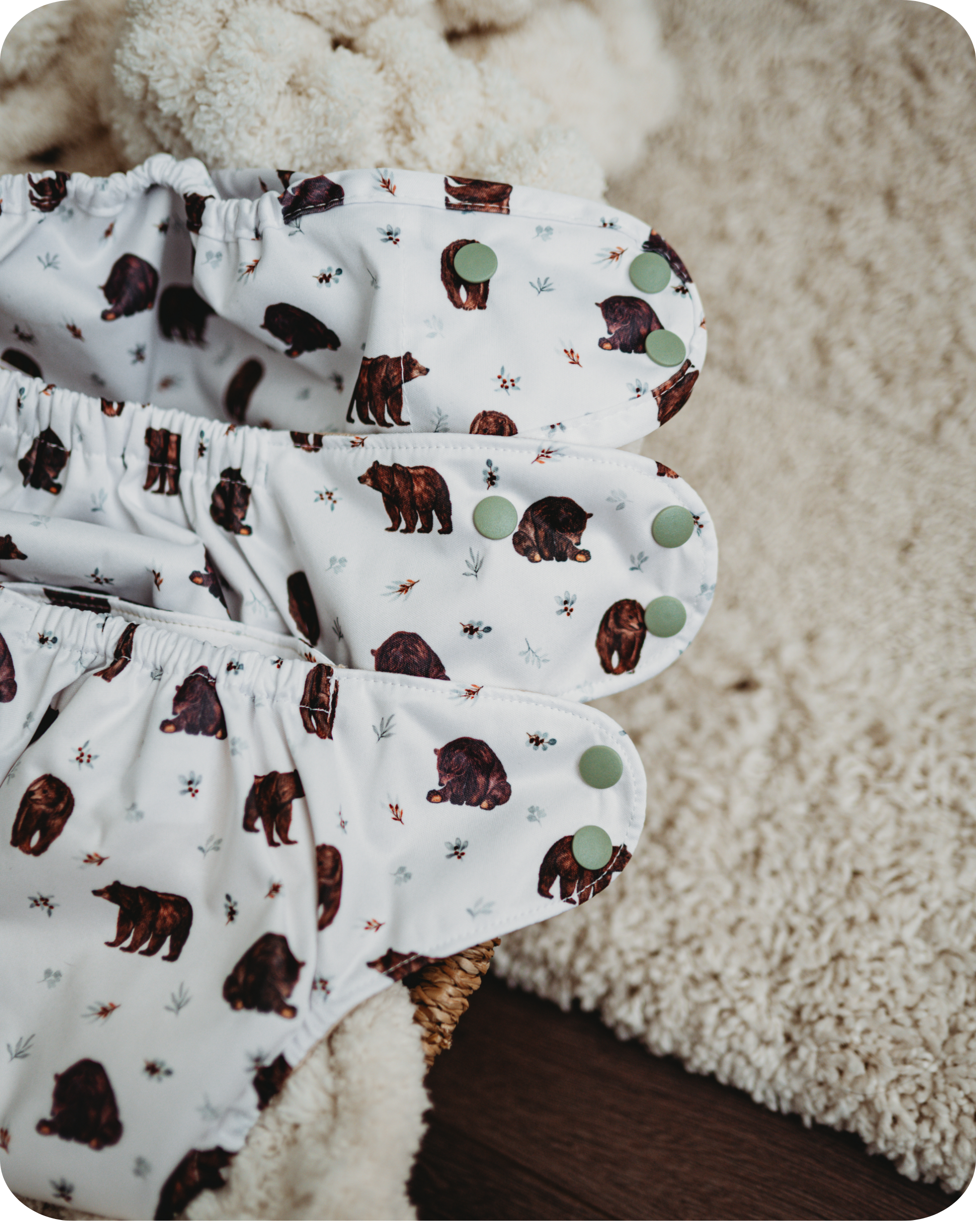 Grizzly - (POCKET DIAPER)