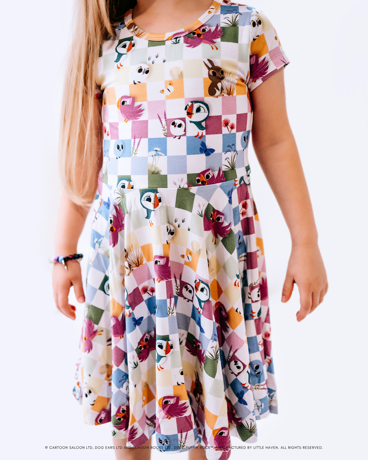 Officially Licensed Short Sleeve Skater Dresses