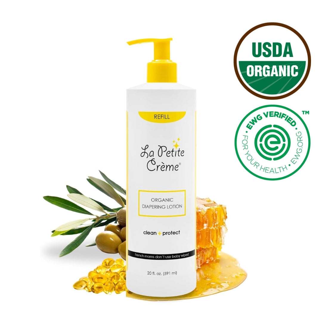 Organic French Diapering Lotion - Economy Refill - 20 oz {Drop Ship}