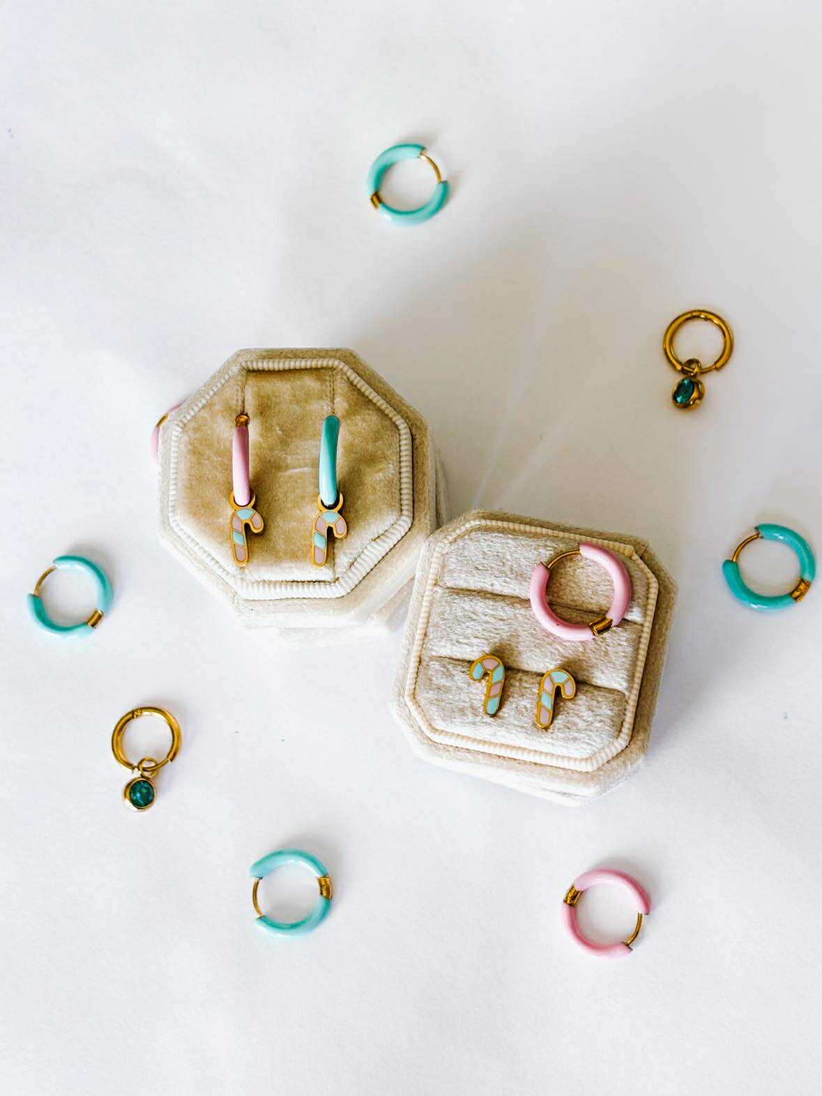 Pastel Peppermint - (Charms)