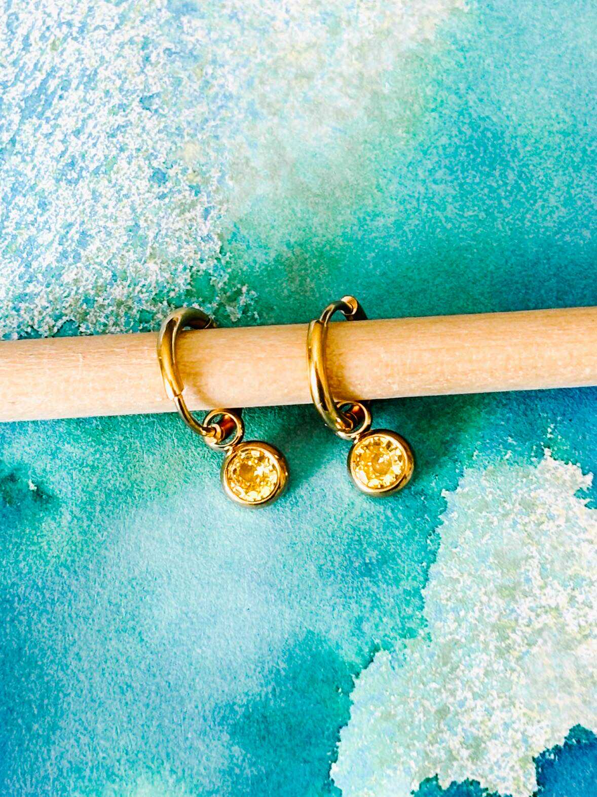 Citrine Halo - (Charms)