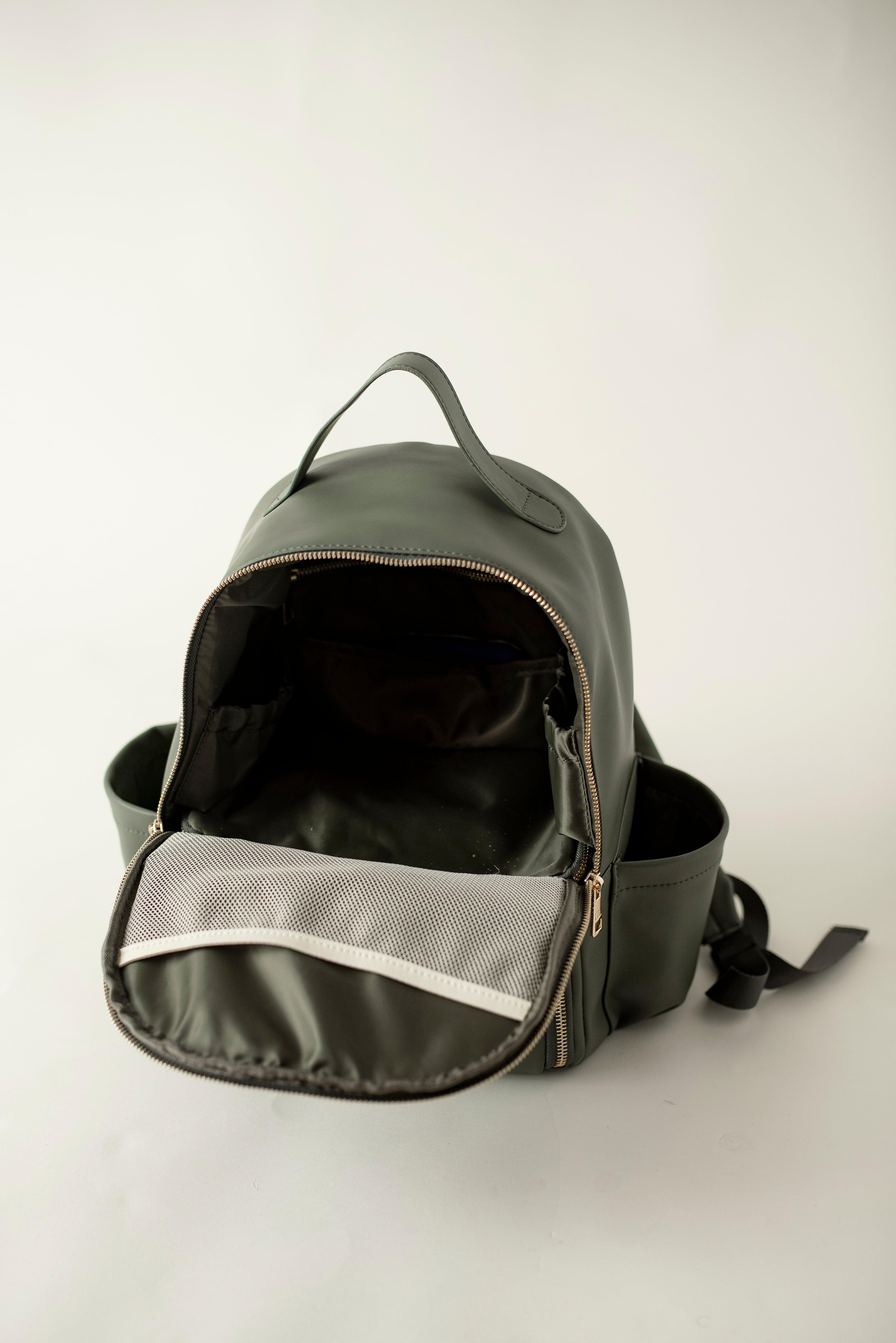 cute leather diaper backpacks Vegan Leather Diaper Bag