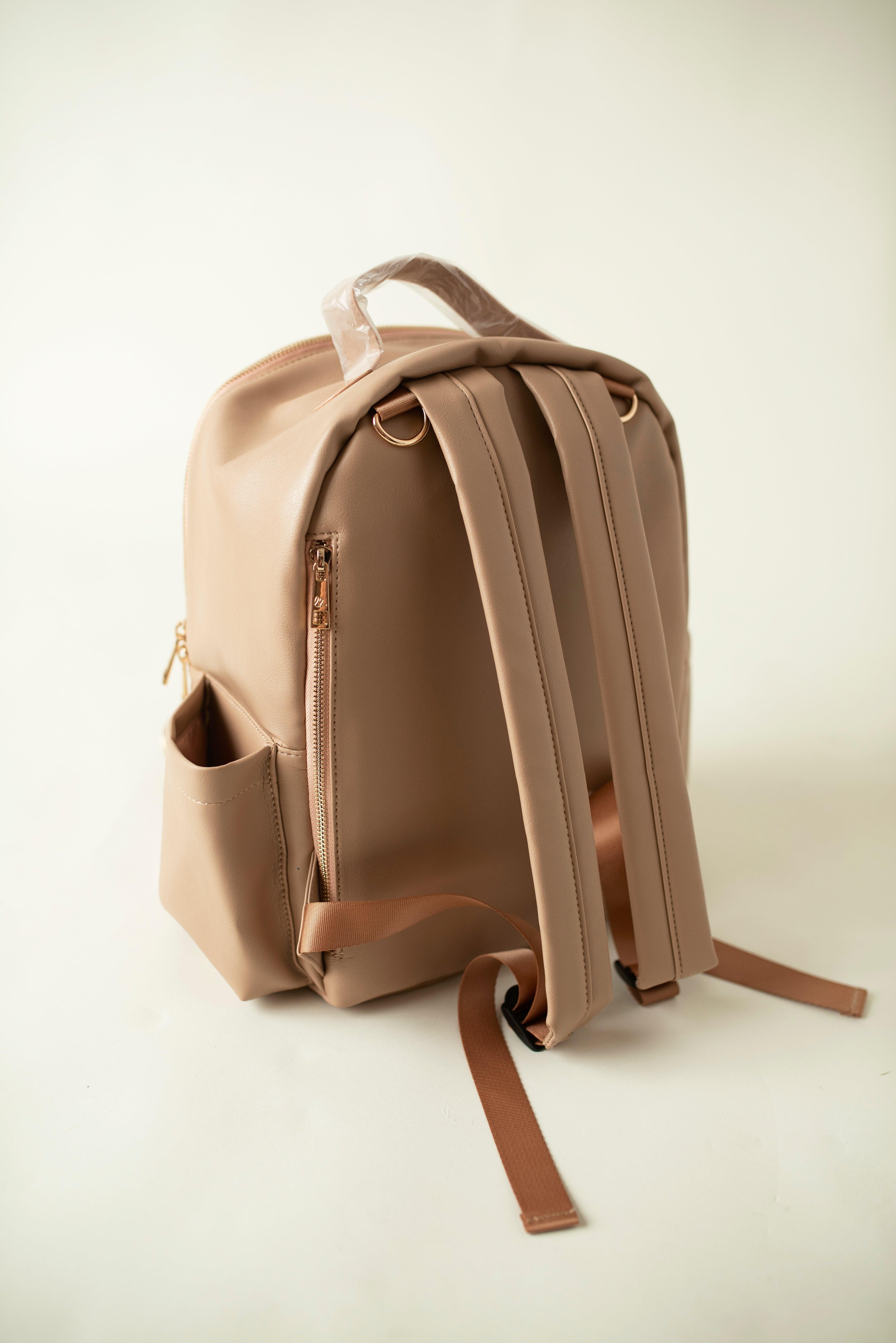 backpack diaper bag vegan leather Vegan Leather Diaper Bag