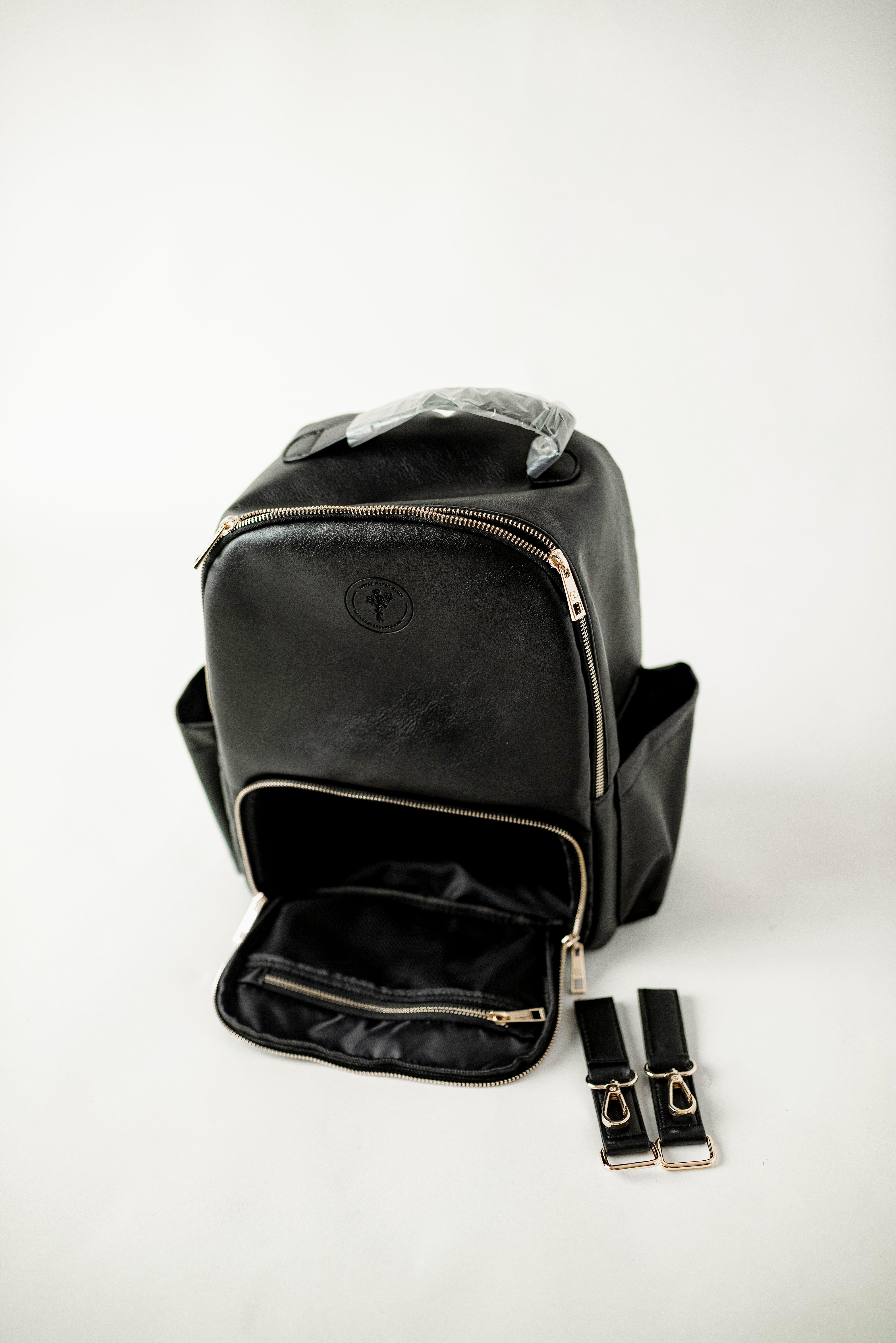 best vegan leather diaper backpack Vegan Leather Diaper Bag