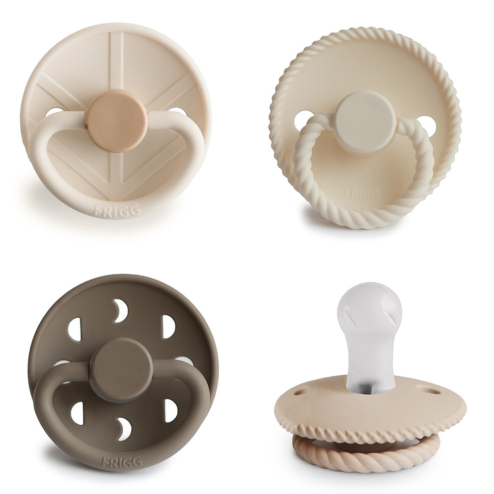 FRIGG Silicone Pacifier 4-Pack {Drop Ship}