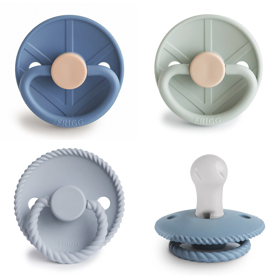 FRIGG Silicone Pacifier 4-Pack {Drop Ship}