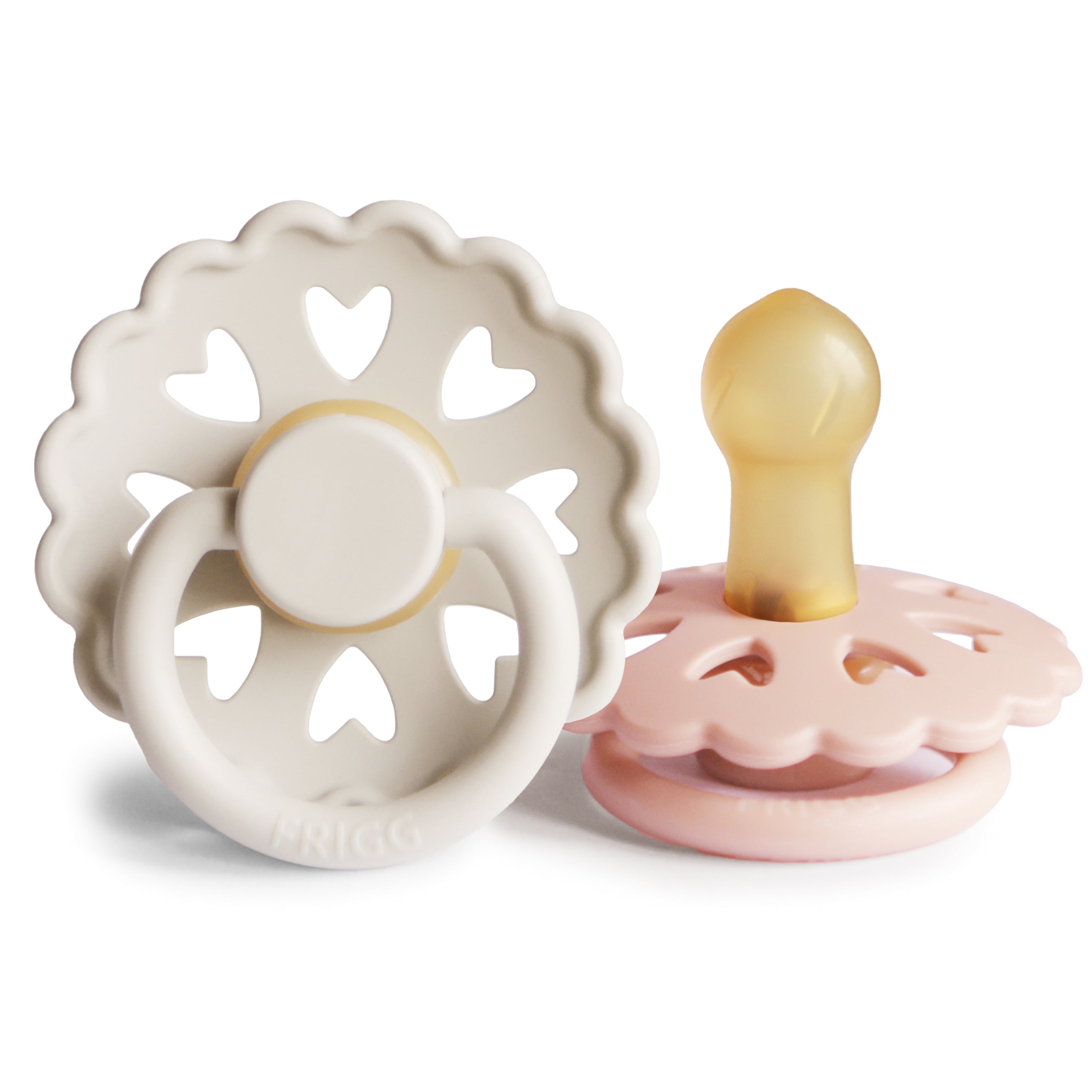 FRIGG Andersen Fairytale Natural Rubber Pacifier 2-Pack {Drop Ship}