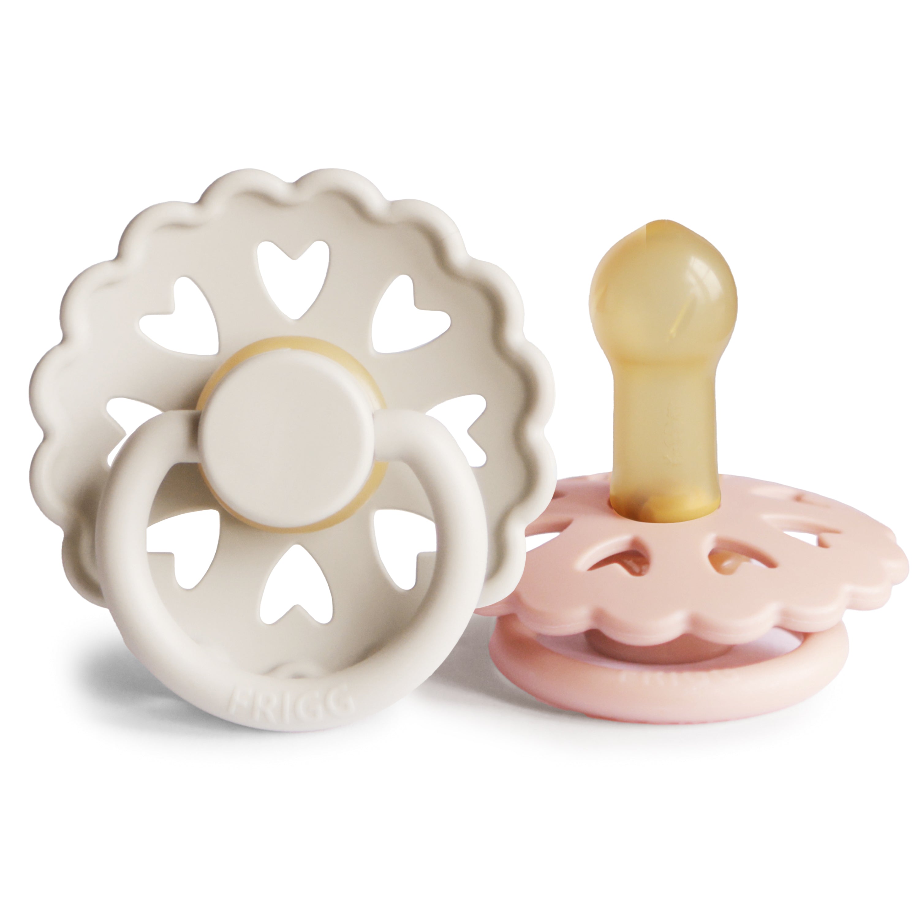 FRIGG Andersen Fairytale Natural Rubber Pacifier 2-Pack {Drop Ship}