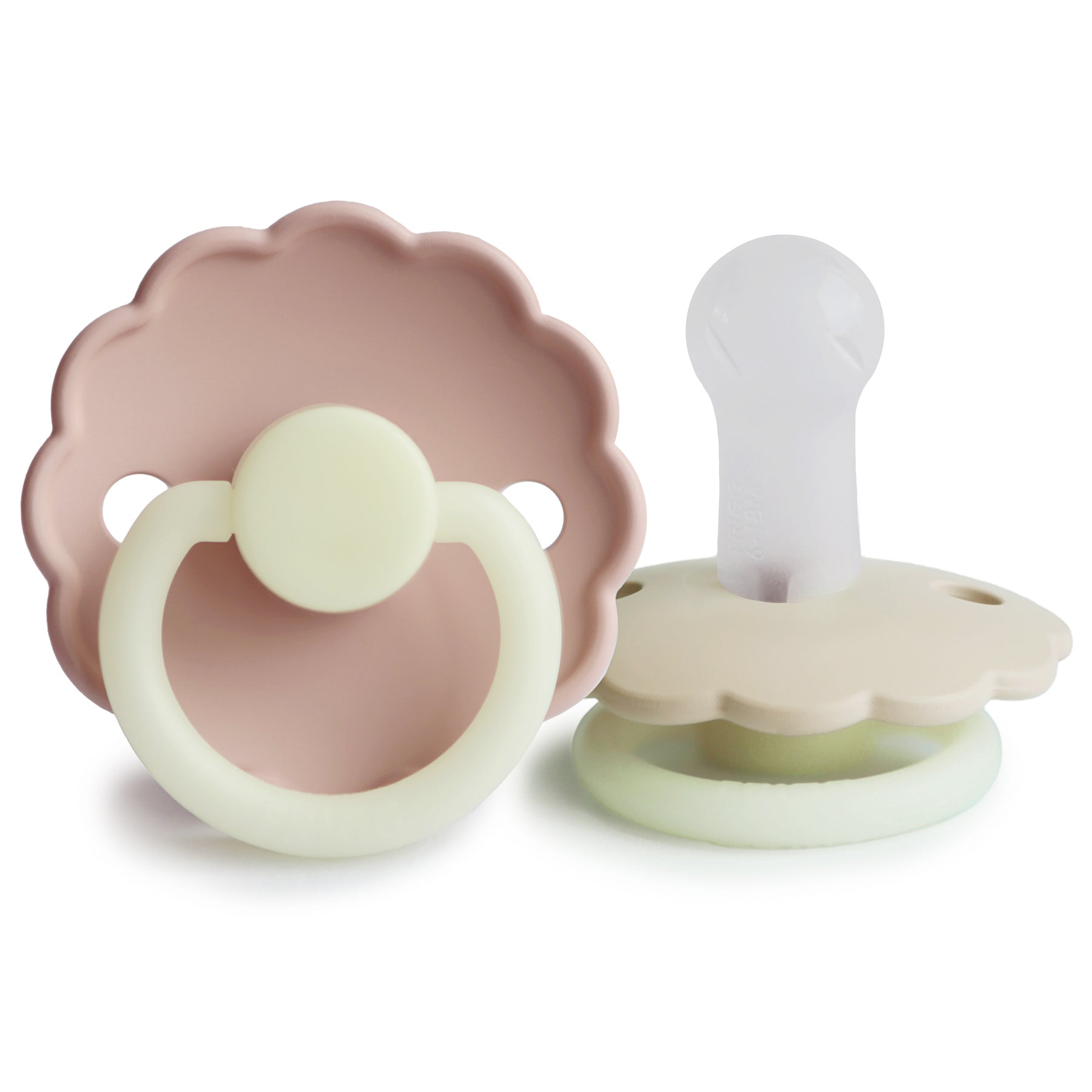 FRIGG Daisy Night Silicone Pacifier 2-Pack {Drop Ship}
